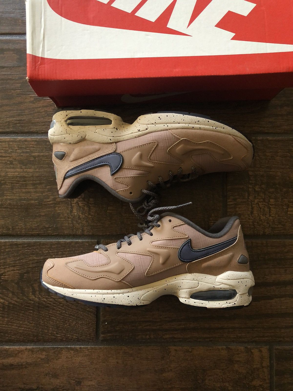 Nike × Nike ACG Crazy Nike Air Max 2 light Y2K Hiking brown Size US 8.5 / EU 41-42 - 3 Thumbnail