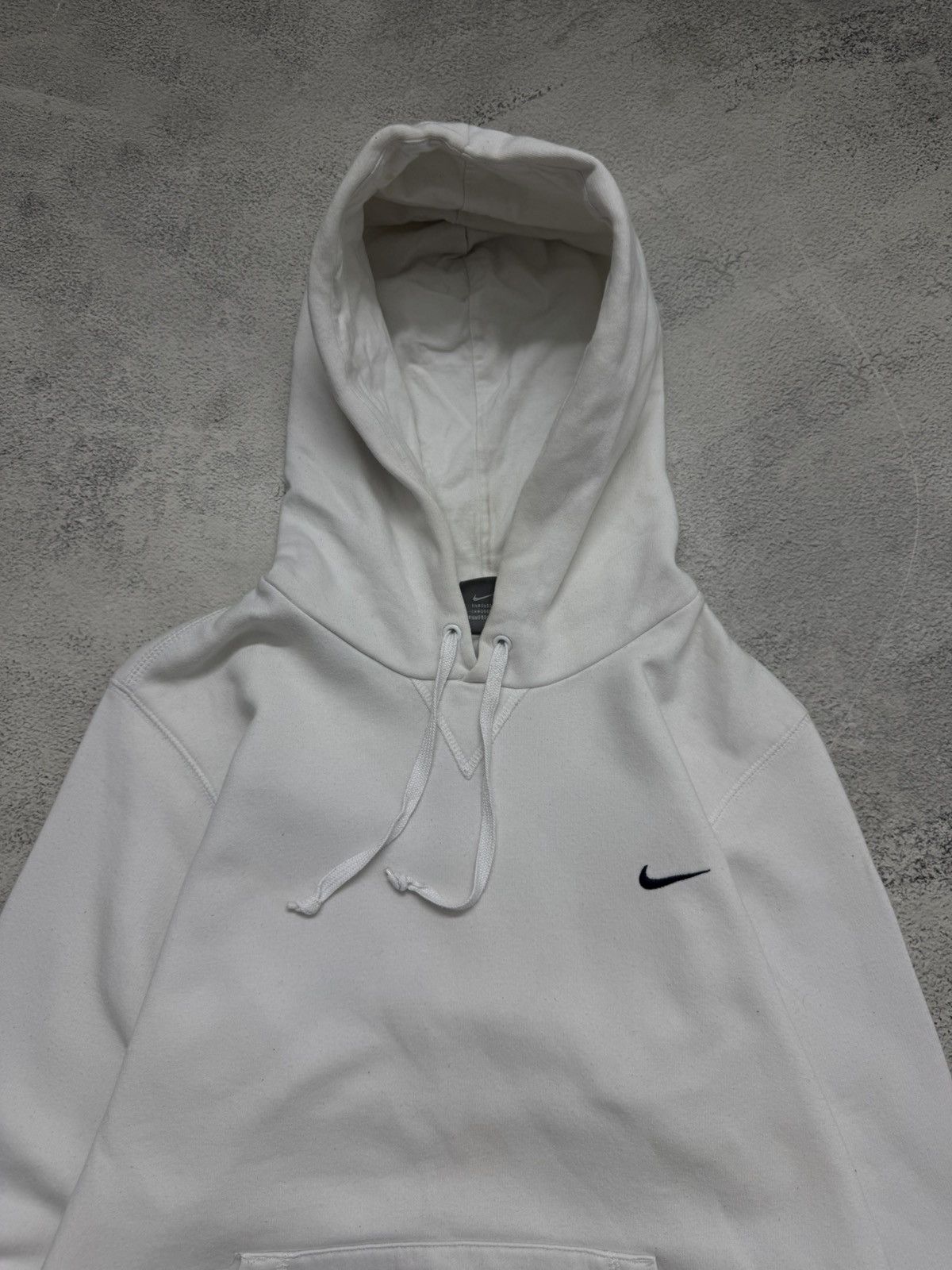 Nike Vintage Y2k Nike Mini Swoosh Blank Basic Hoodie 00’s Size US S / EU 44-46 / 1 - 2 Thumbnail