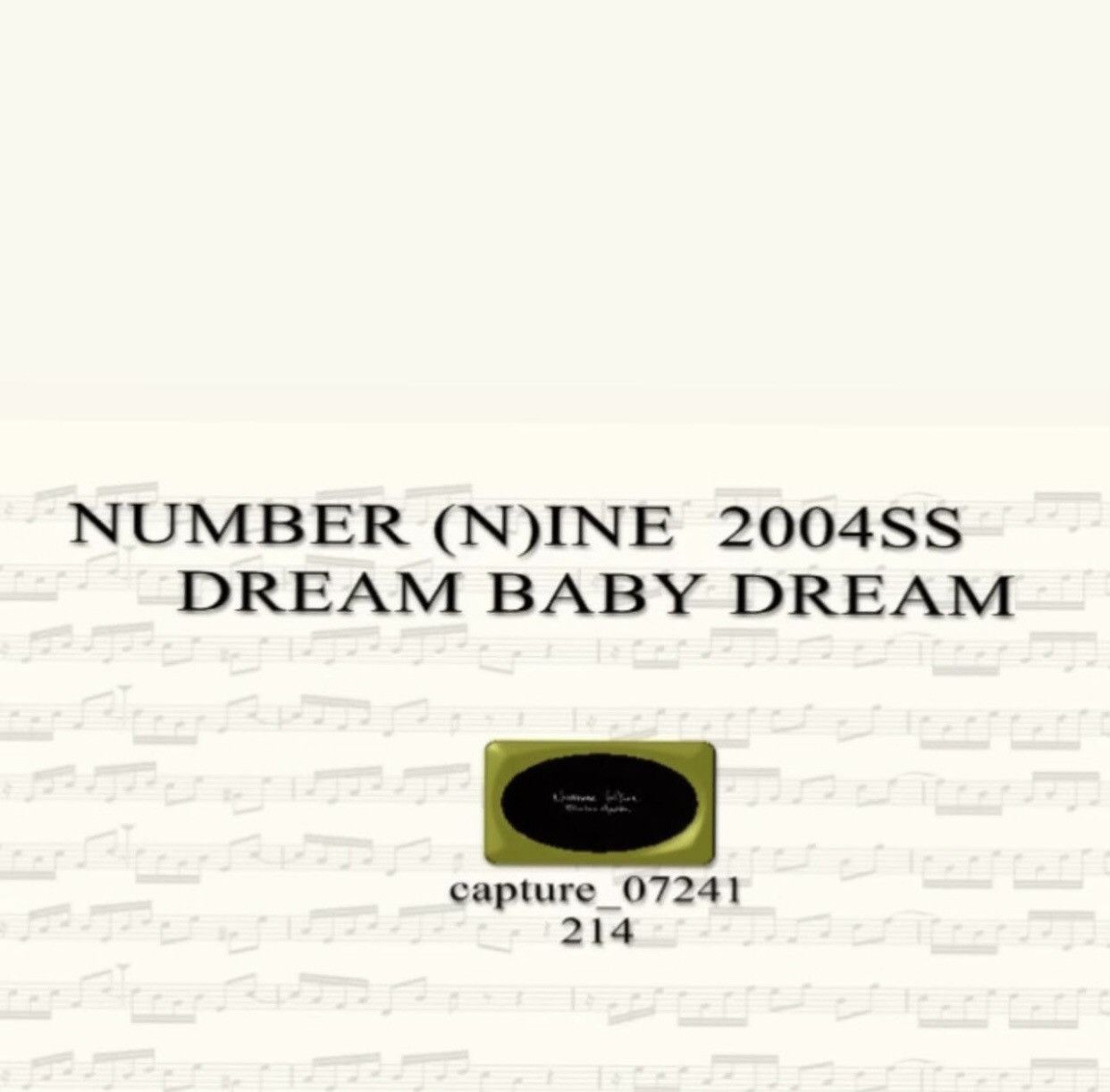 Number (N)ine A/W04 Number (N)ine ‘Dream Baby Dream’ Conduray Bondage . Size US 30 / EU 46 - 6 Thumbnail