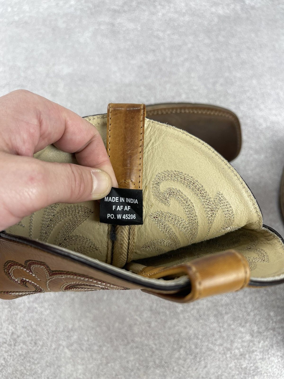 Dan Post Dan Post Ferrier Western Cowboy Leather Boots Size 10 Size US 10 / EU 43 - 16 Thumbnail