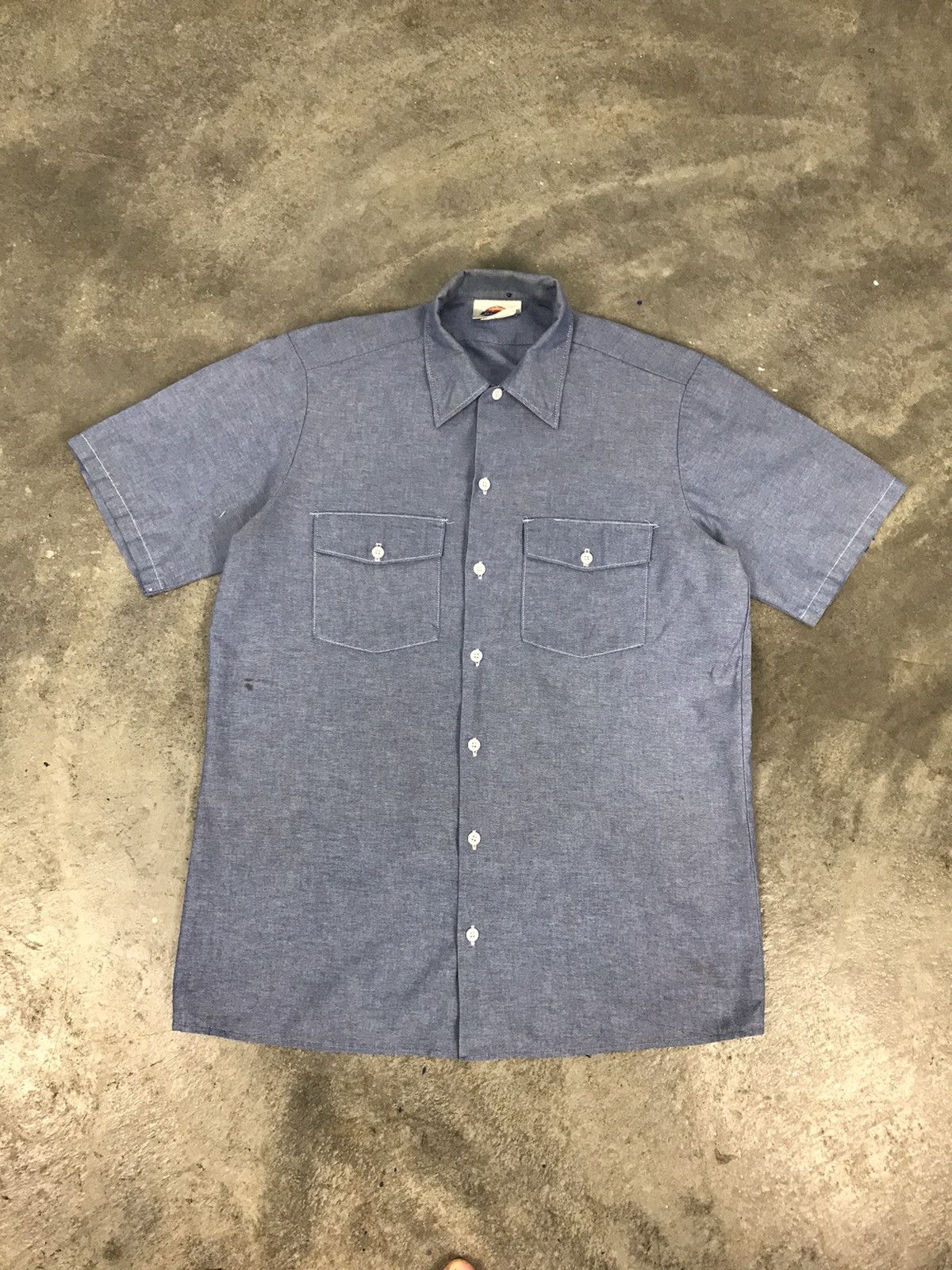 Dickies Vintage Dickies Workshirt Button Up Shirt Size US M / EU 48-50 / 2 - 1 Thumbnail