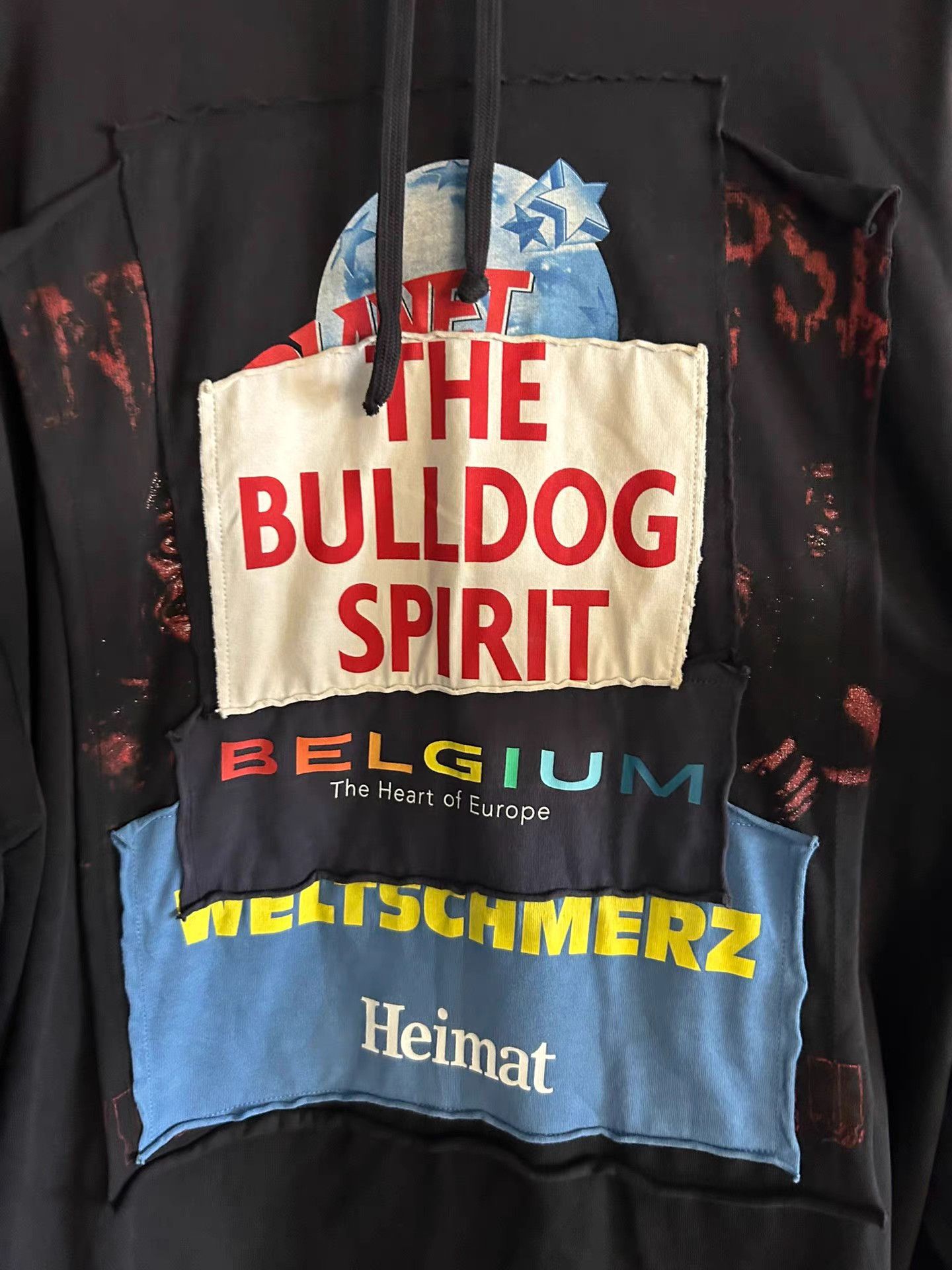Vetements Vetements Patchwork Hoodie Size US S / EU 44-46 / 1 - 4 Thumbnail