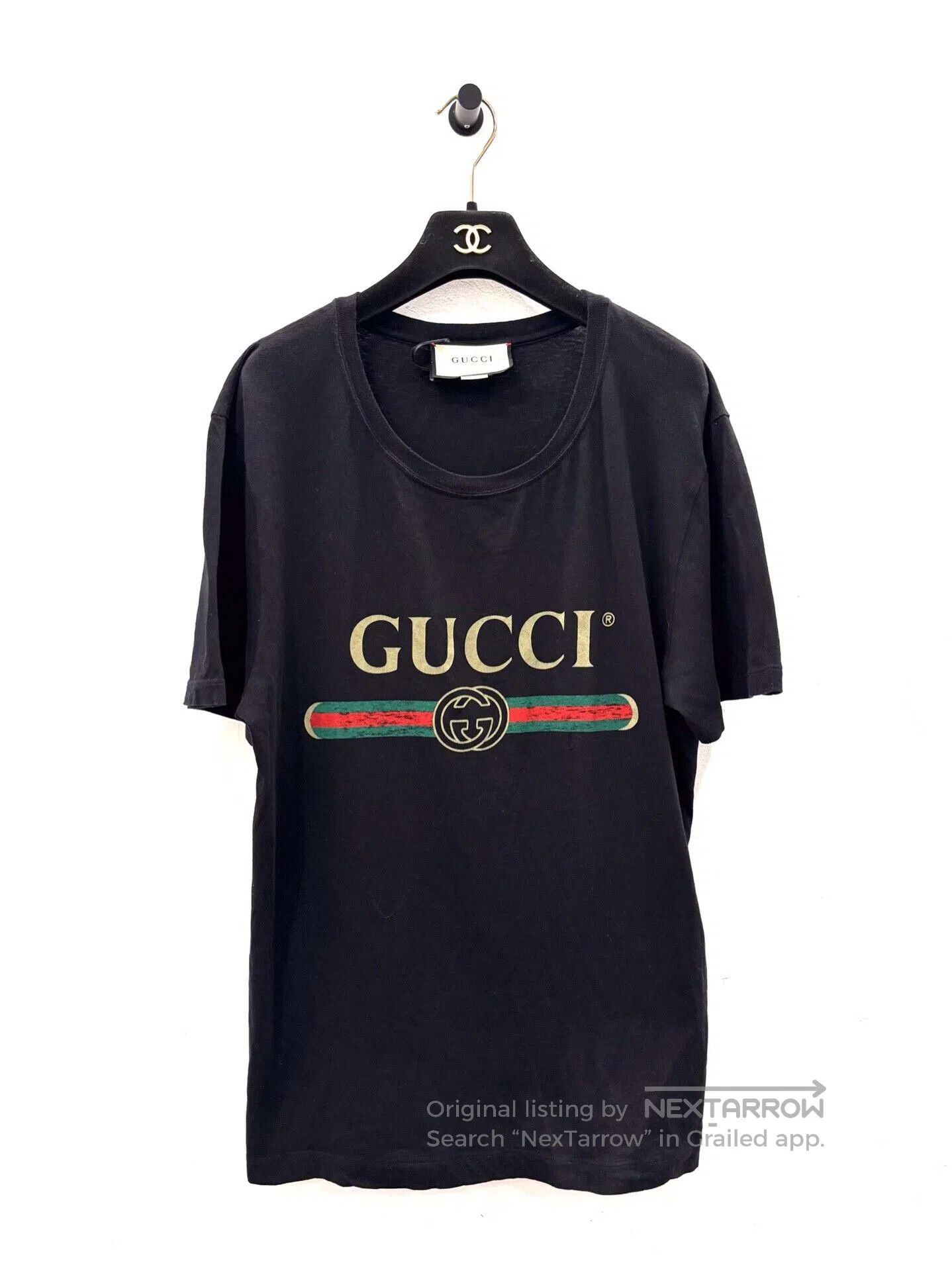 Gucci Gucci Double G Logo Black T. Size S / US 4 / IT 40 - 1 Thumbnail