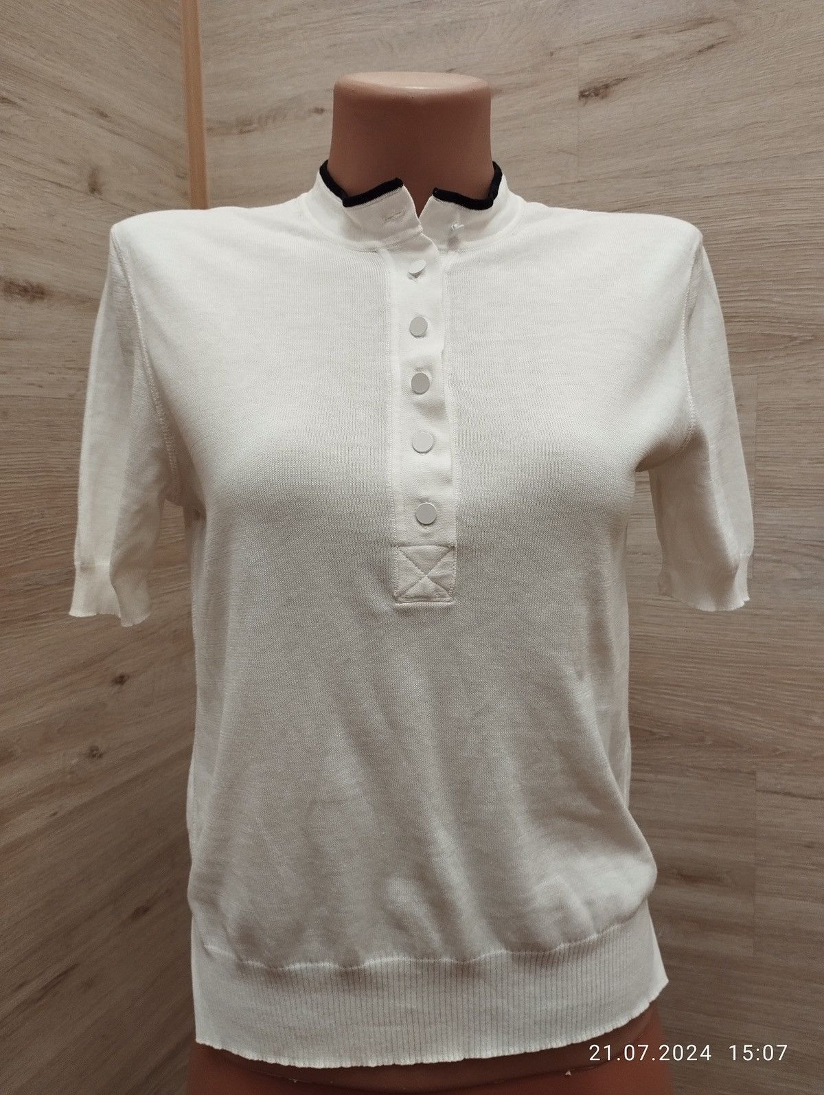 Women’s Alexander Wang Knitted Turtleneck T-Shirt Top