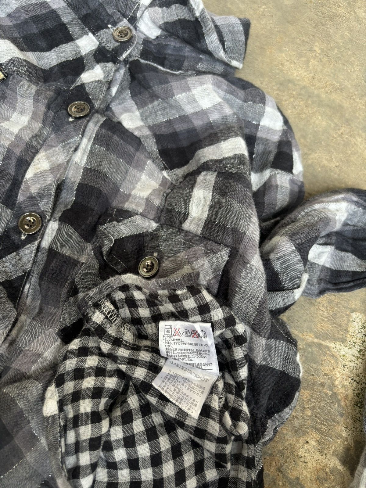 Hysteric Glamour × If Six Was Nine × Japanese Brand Y2k Ramonpole Ifsixwasnine Punk style Shirt Size US M / EU 48-50 / 2 - 8 Thumbnail