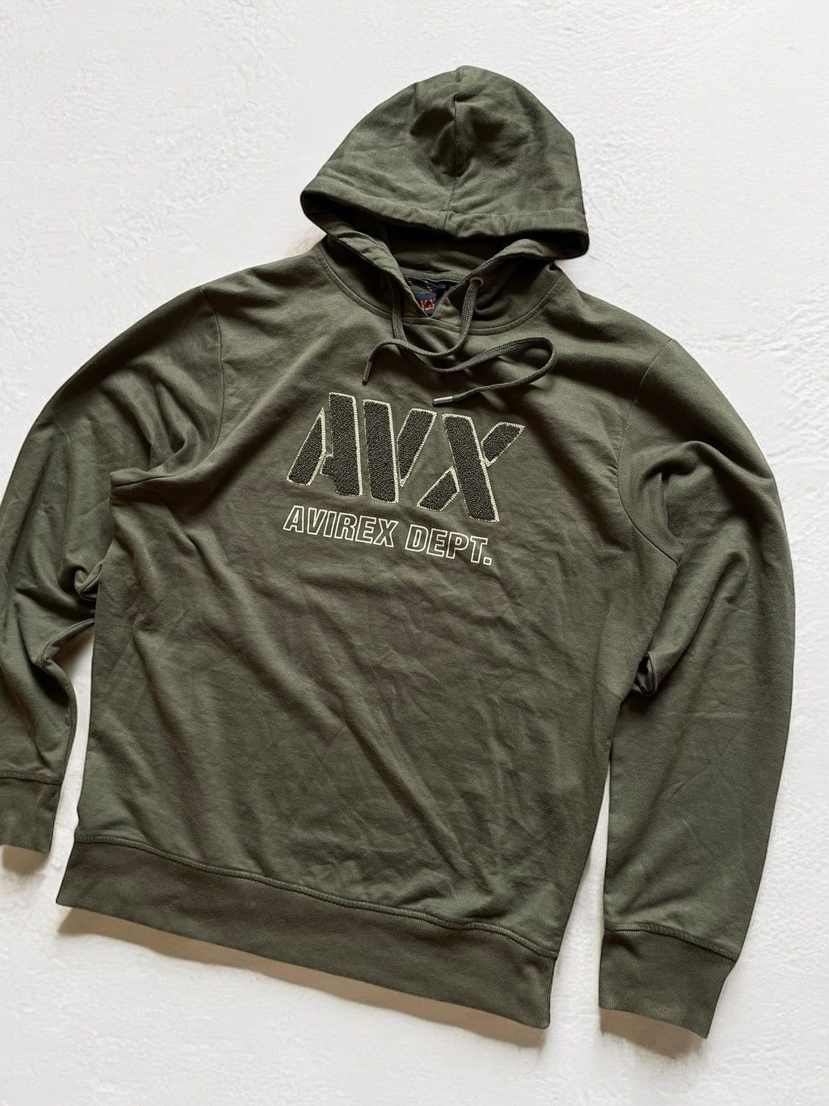 Avirex × Designer OFFER!🫵🏻 AVIREX VINTAGE MILITARY HOODIE BROWN TACTICAL ALPHA Size US L / EU 52-54 / 3 - 2 Thumbnail