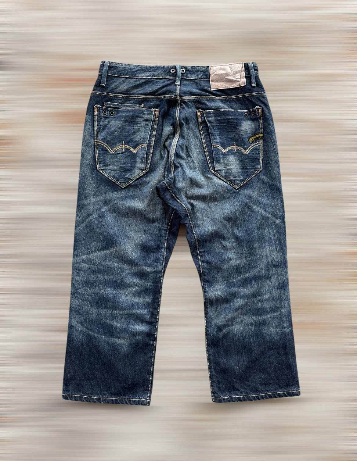 Edwin × If Six Was Nine × Japanese Brand EDWIN E-FUNCTION THREE QUARTER JEANS Size US 33 - 3 Thumbnail