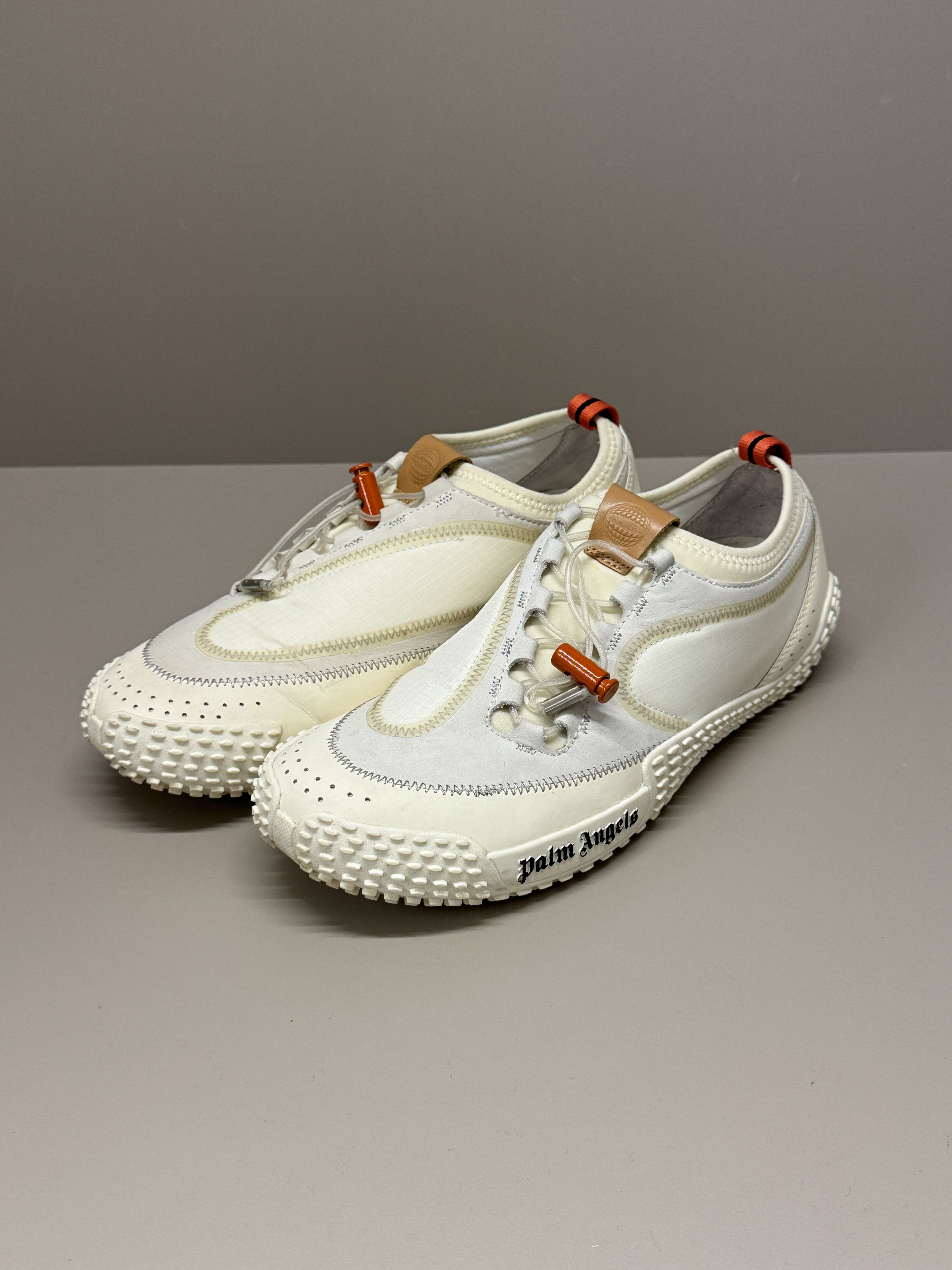 Palm Angels Palm Angels Model 0 SS20 sneakers white Size US 9 / EU 42 - 1 Thumbnail