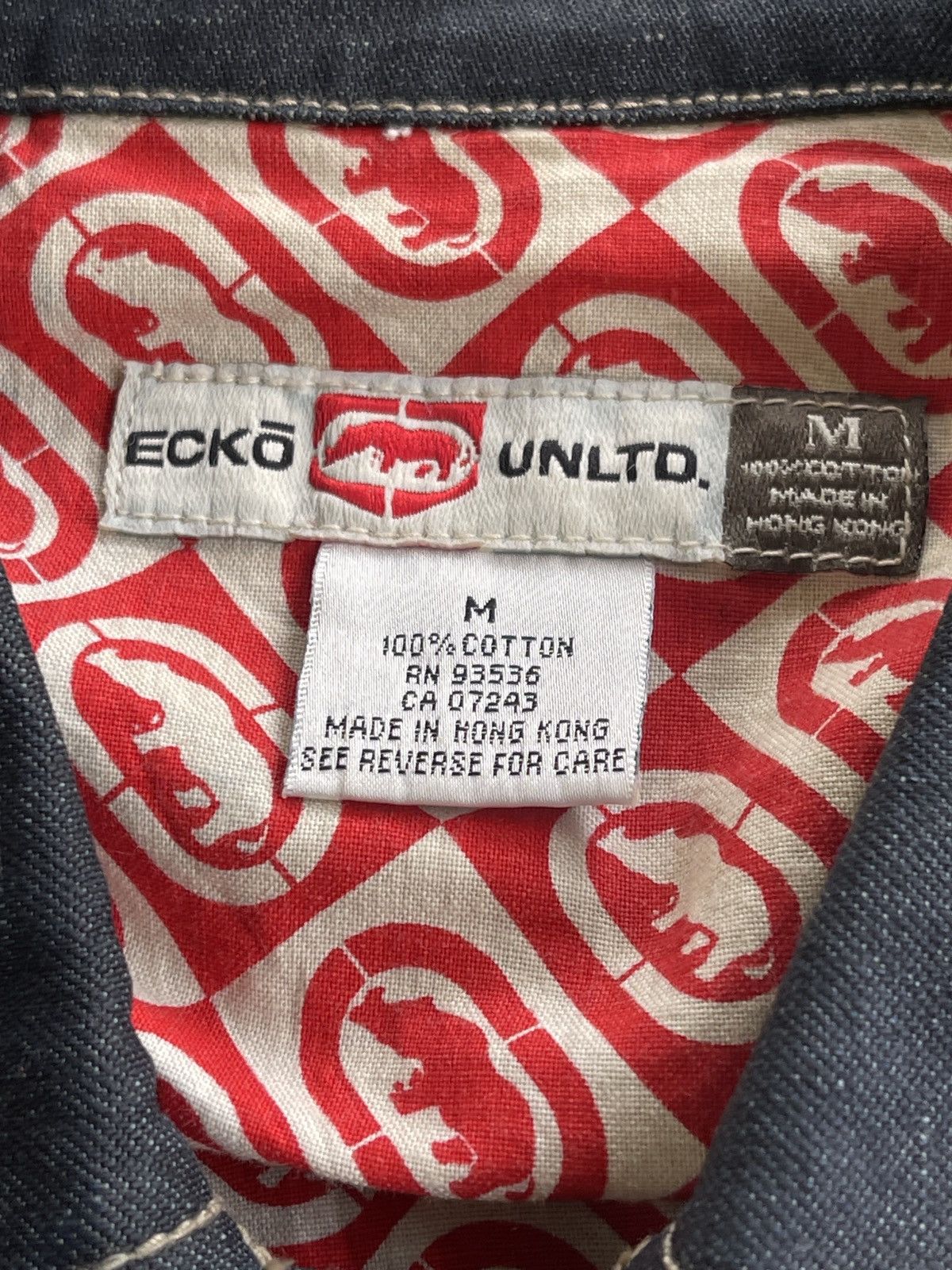Ecko Unltd. Ecko Unltd Oversize Denim Jacket Size US M / EU 48-50 / 2 - 15 Thumbnail