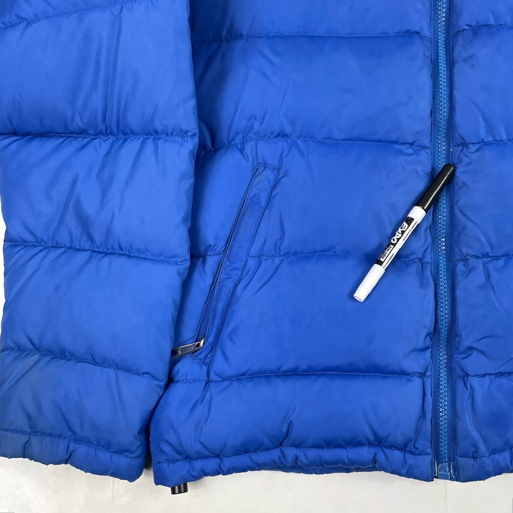 The North Face The North Face Jacket Mens S Blue Down Puffer Full Zip Hiking Skiing Camping Size US S / EU 44-46 / 1 - 6 Thumbnail