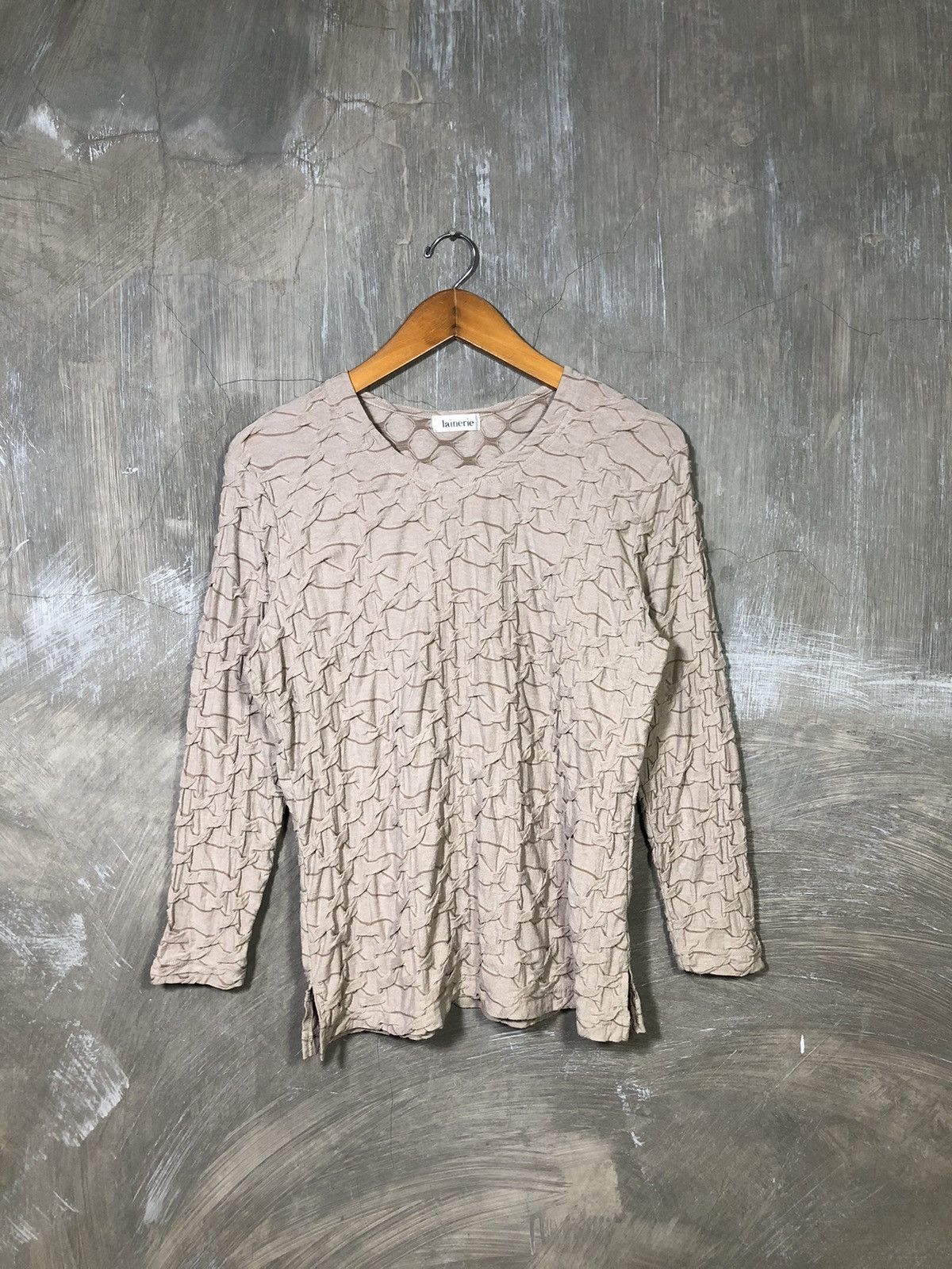 Japanese Lainere Wrinkle Longsleeve T-shirt