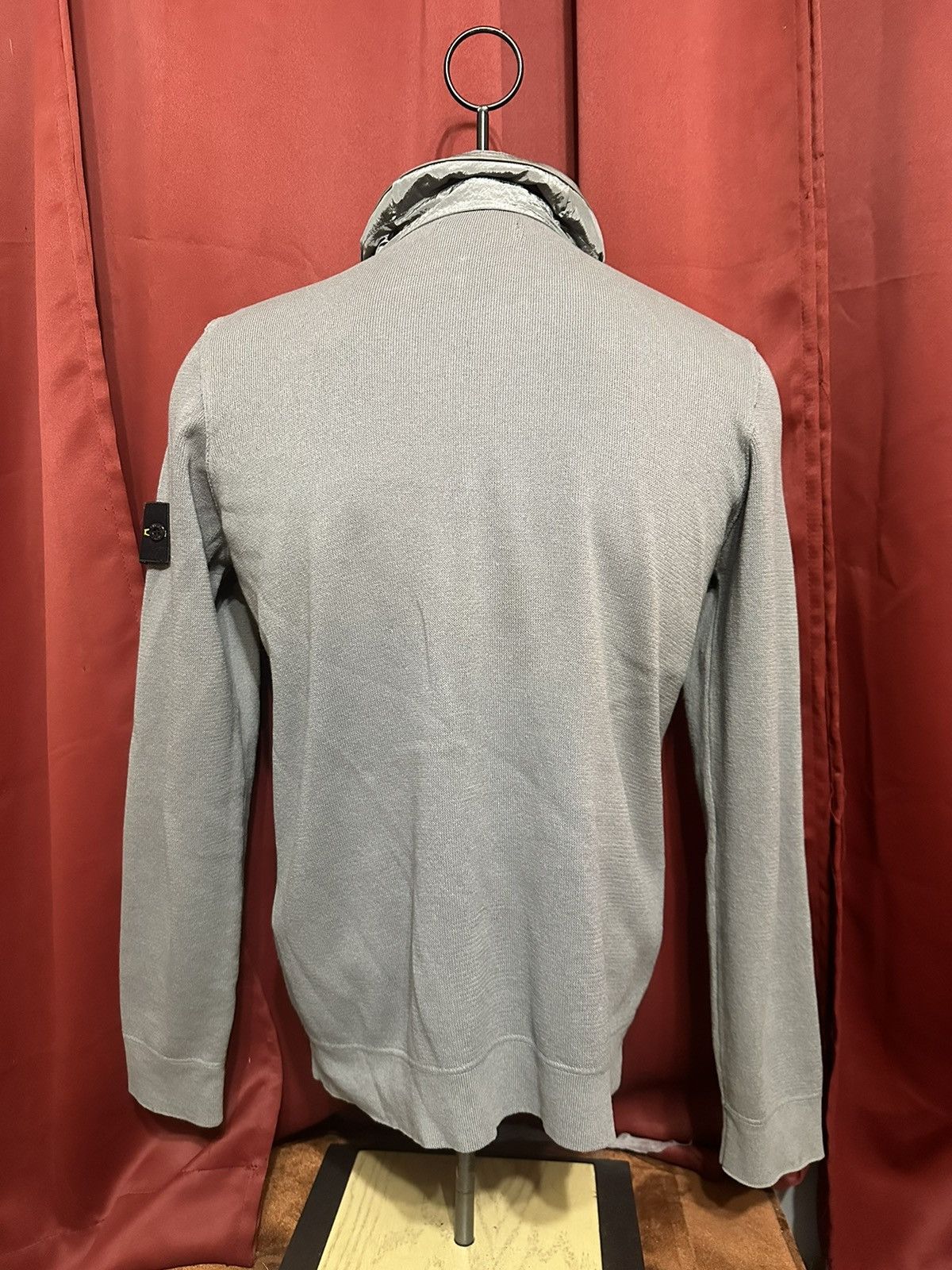 Stone Island Stone Island Zip Up Jacket Reflective Hood Patch Logo Grail Size US M / EU 48-50 / 2 - 2 Thumbnail