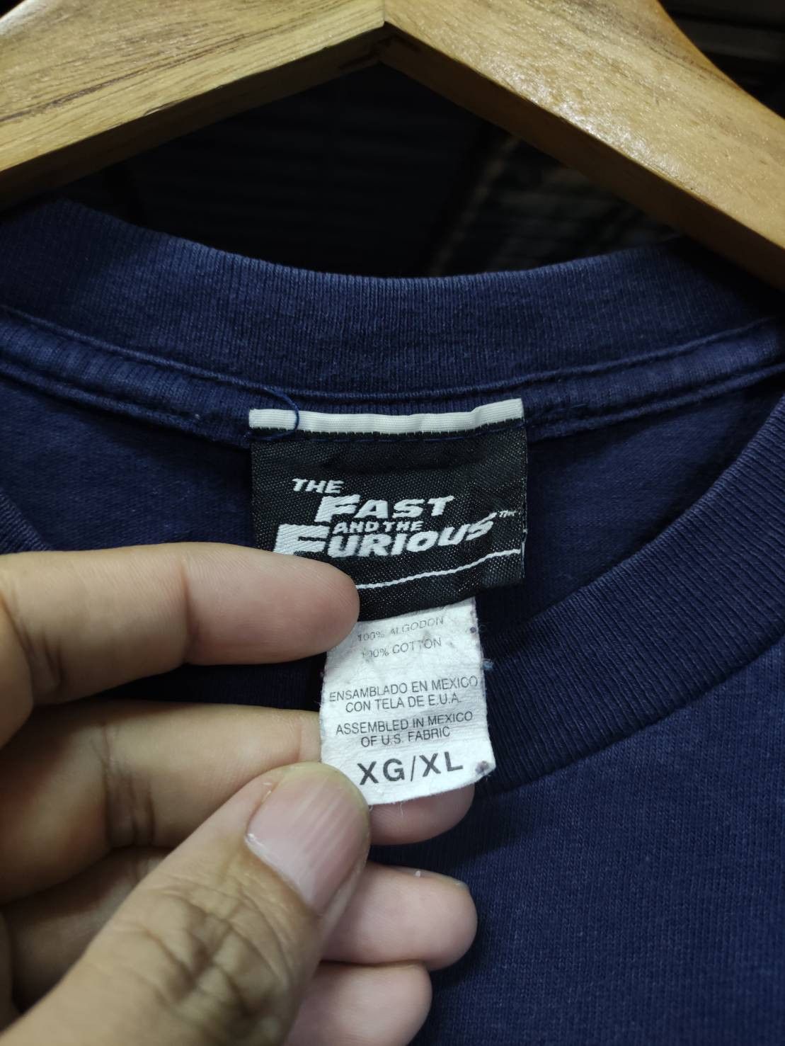 Universal Studios Vtg 00's The Fast & The Furious " Paul Walker Evo7 " Movie Size US XL / EU 56 / 4 - 7 Thumbnail