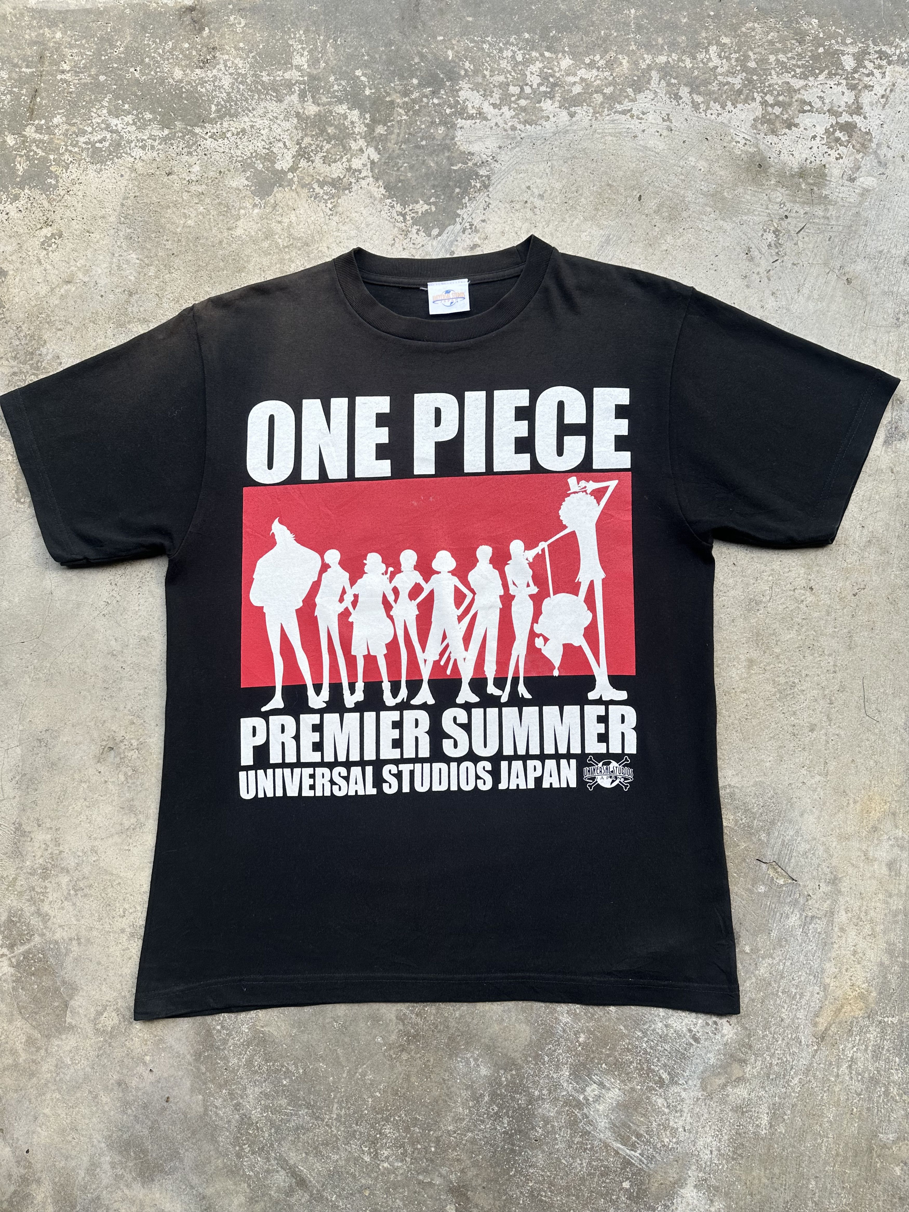 Anime Rare!! Vtg One Piece Primier Summer Universal Studio Japan Size US L / EU 52-54 / 3 - 1 Thumbnail