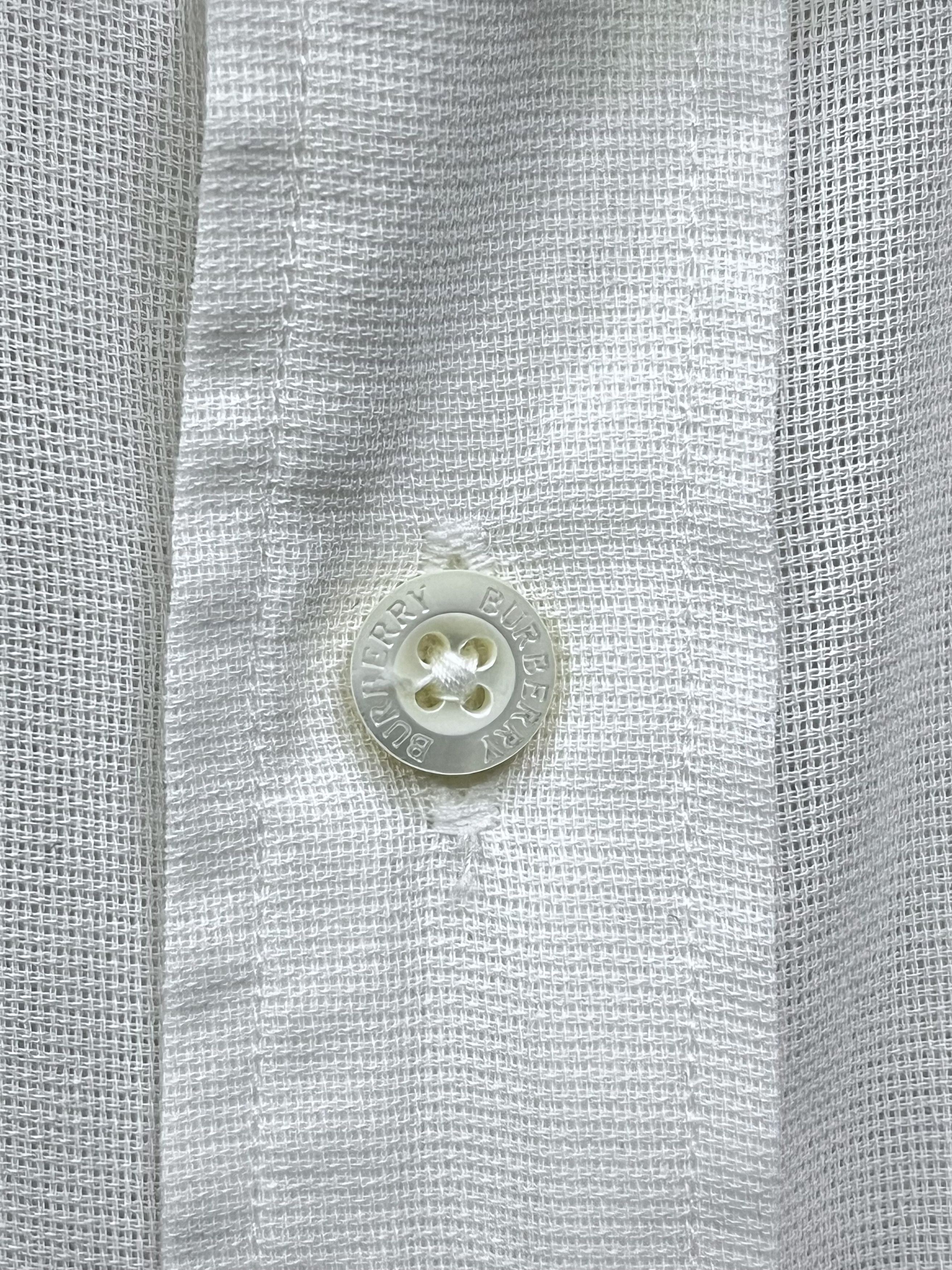 Burberry 🔥Burberry London SAMPLE Epaulet Mesh Shirt Medium Size M / US 6-8 / IT 42-44 - 5 Thumbnail