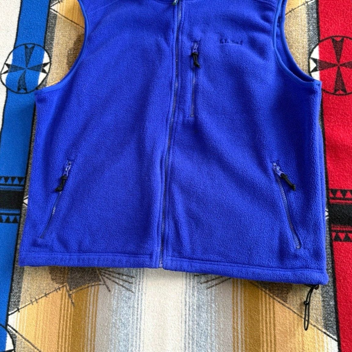 Vintage VINTAGE L.L. Bean Vest Full Zip Purple size Large Men Outdoor 90s Nature Size US L / EU 52-54 / 3 - 6 Thumbnail