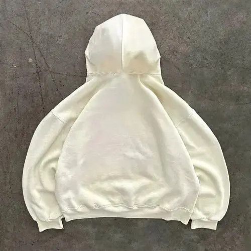 Other Beige cartoon cat print loose hoodie Size US L / EU 52-54 / 3 - 2 Thumbnail