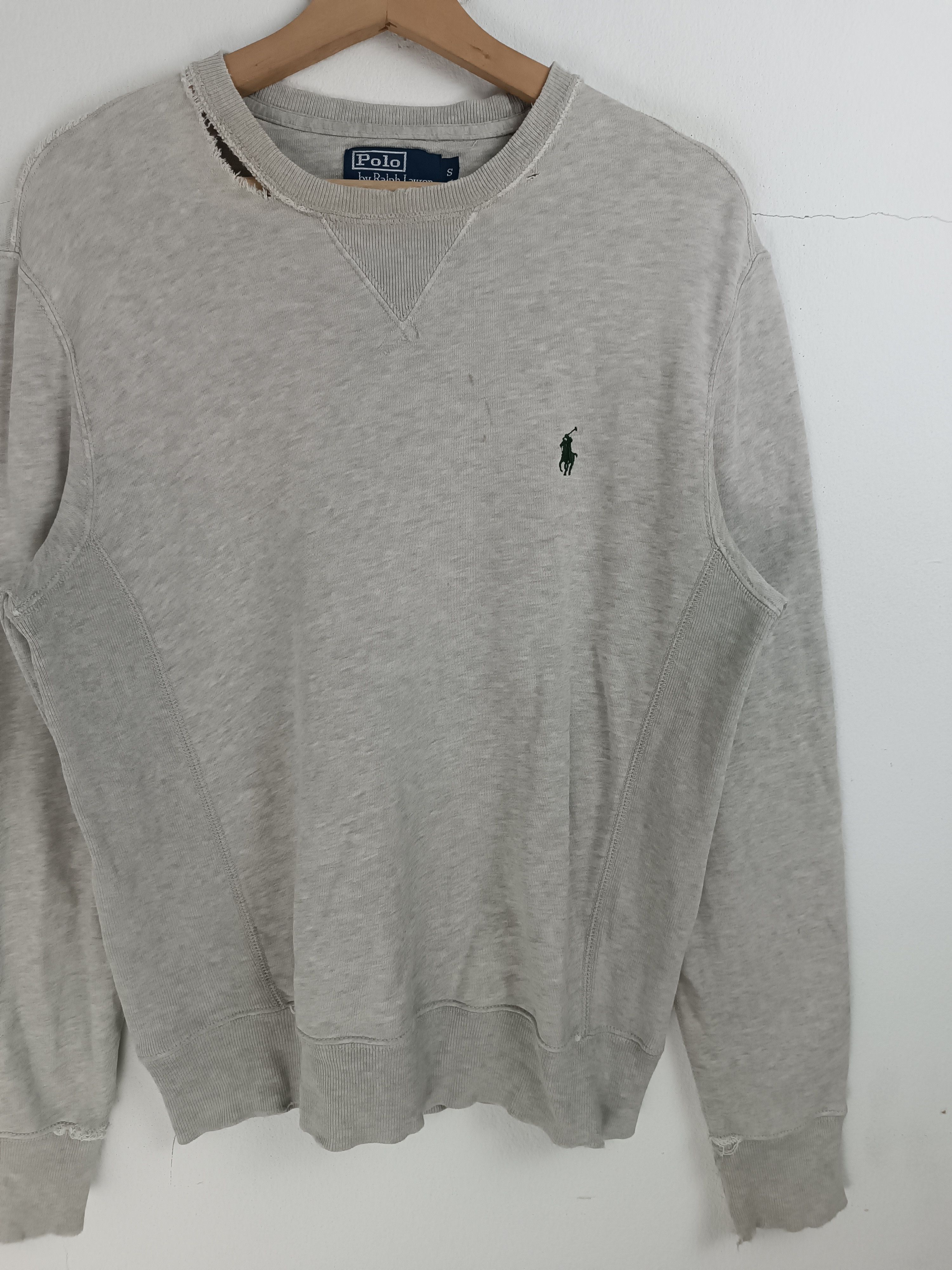 Polo Ralph Lauren THRASHED FADED VINTAGE 90s POLO RALPH LAUREN VERY RARE Size US S / EU 44-46 / 1 - 6 Thumbnail