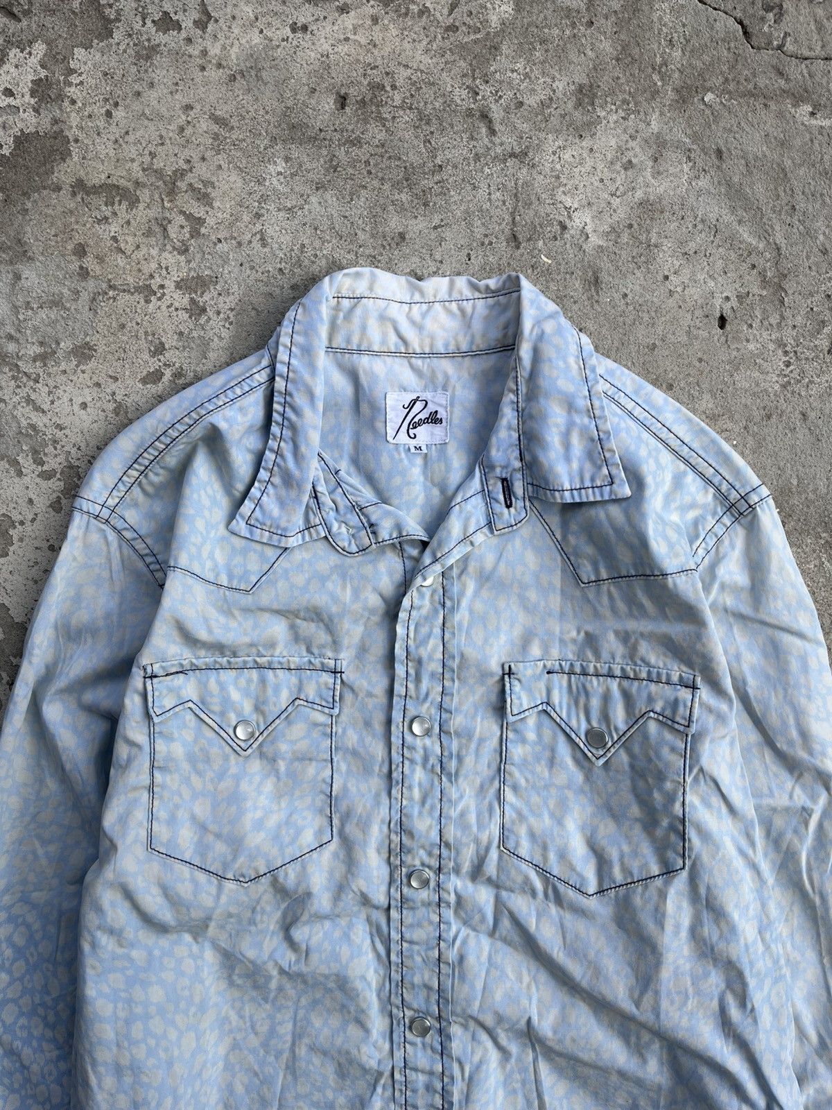 Needles × Nepenthes Needles Japan American Floral Western Down Up Leopard Shirt Size US M / EU 48-50 / 2 - 2 Thumbnail