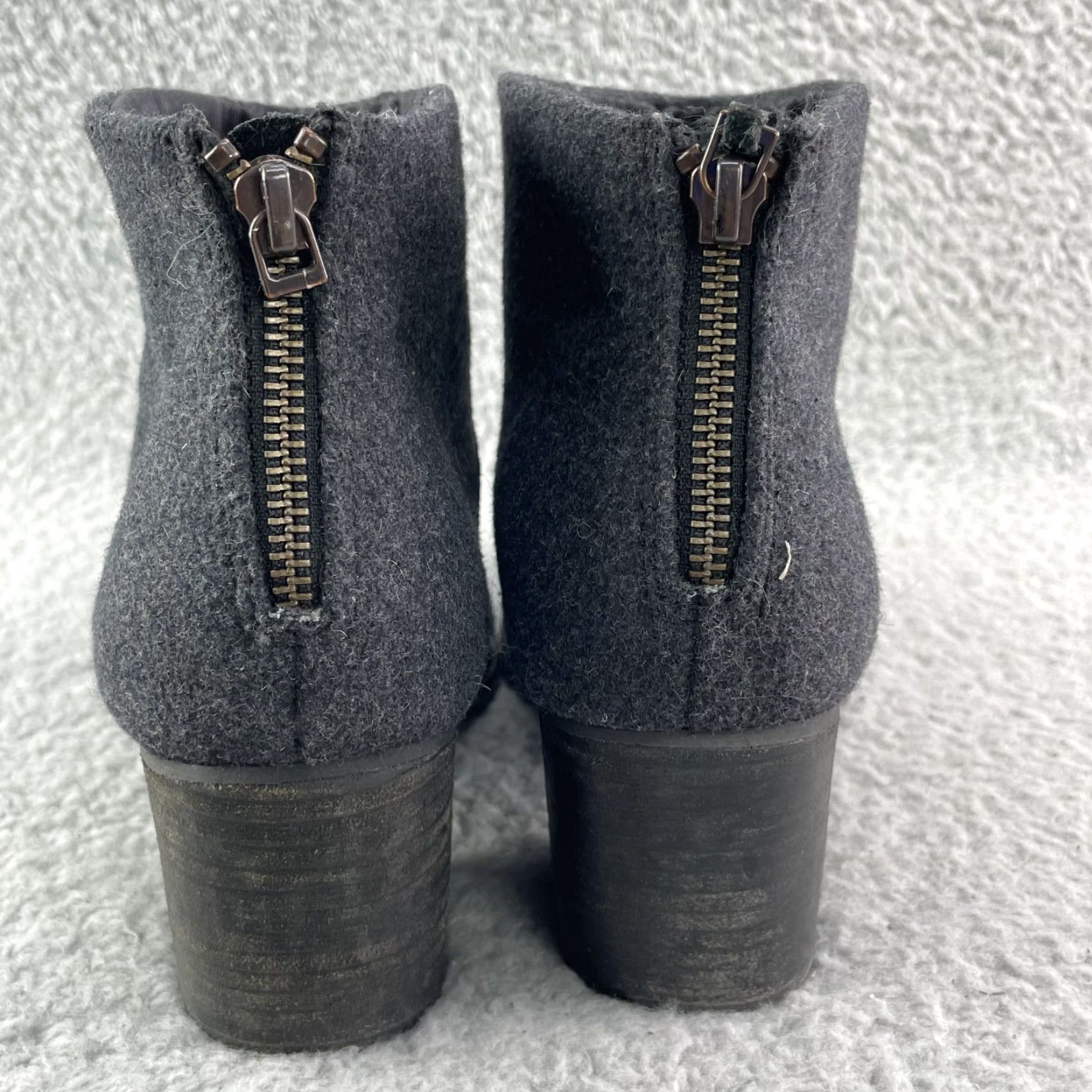 Toms Toms Boots Women 8.5 Suede Leather Black Bootie Chic Classic 90's Corpcore Leila Size US 9 / IT 39 - 5 Thumbnail