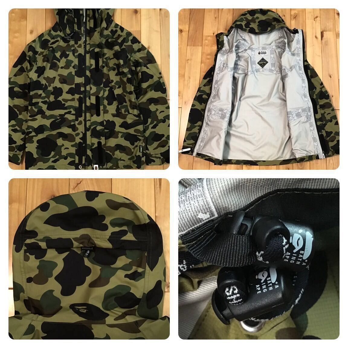 Bape × Goretex BAPE GORE TEX 1st camo green snowboard jacket a bathing ape Size US M / EU 48-50 / 2 - 4 Thumbnail