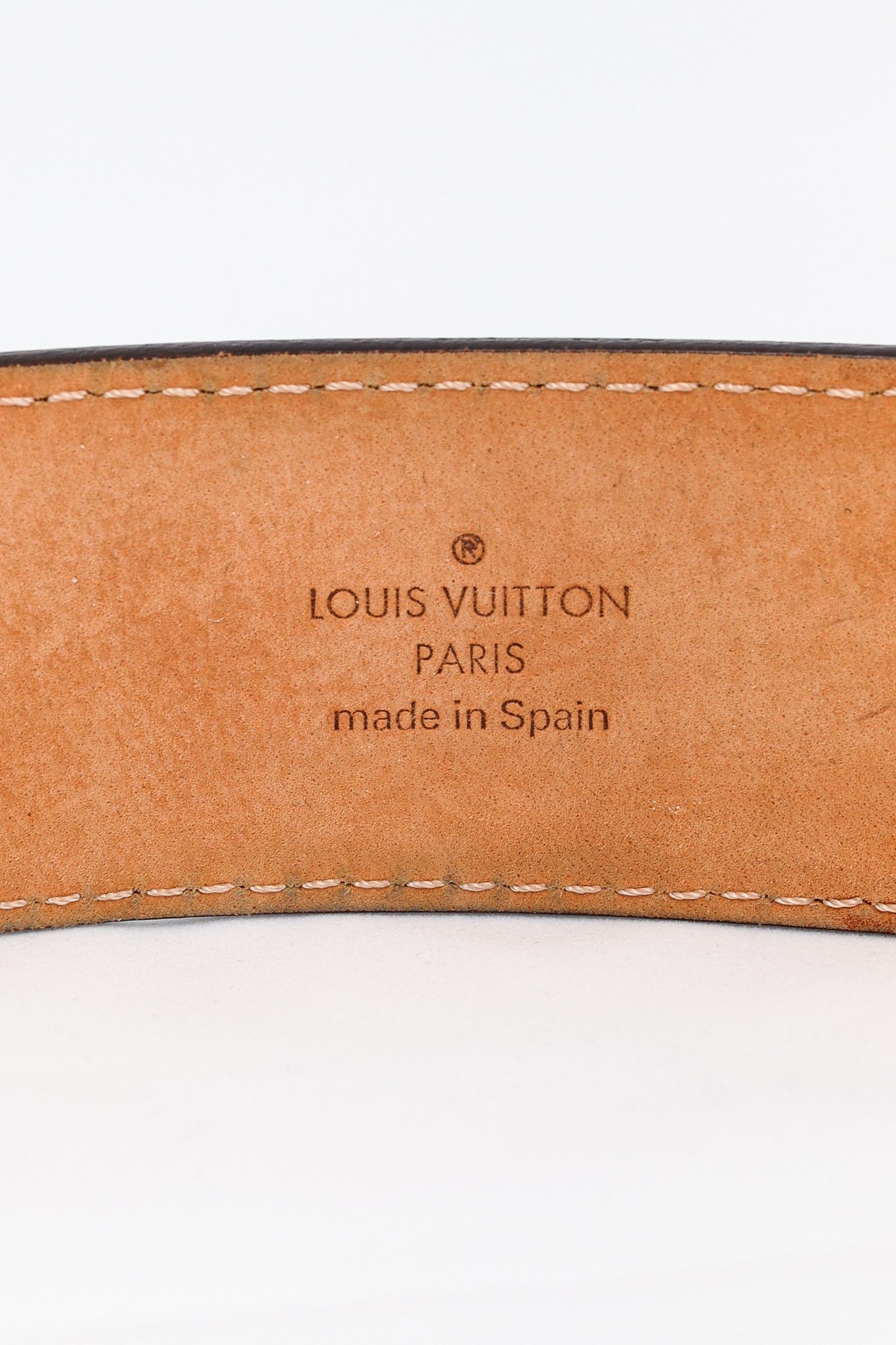Louis Vuitton Louis Vuitton Monogram Canvas Ceinture 1904 Belt Size ONE SIZE - 4 Thumbnail