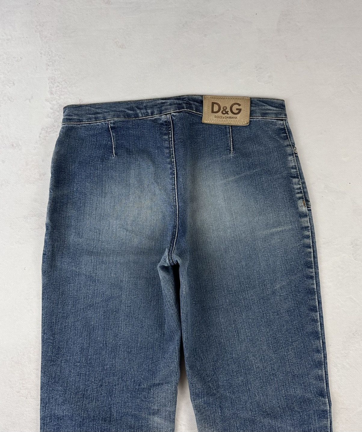 Dolce & Gabbana × Japanese Brand Avant Garde Vintage Dolce & Gabbana 00s Baggy Japanese LGB Size 28" / US 6 / IT 42 - 4 Thumbnail
