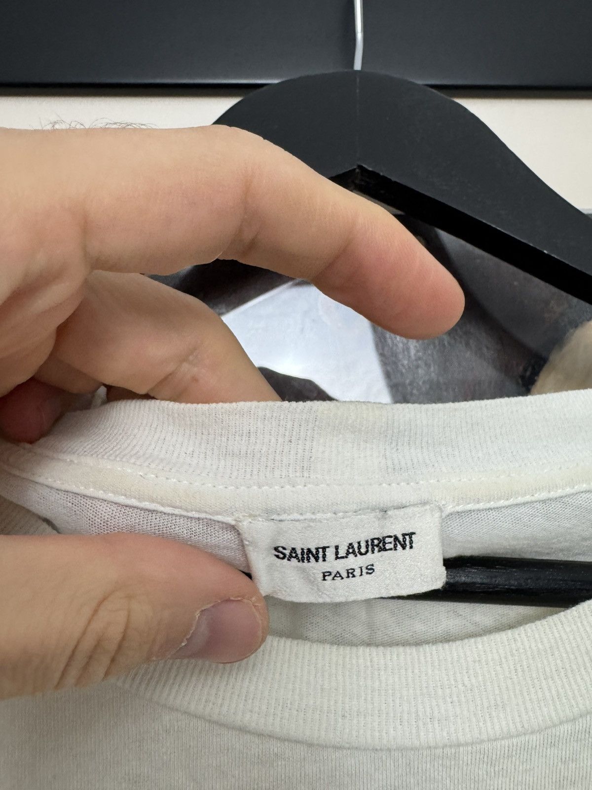 Saint Laurent Paris Saint Laurent Paris Baby Print Tee Hedi Slimane SLP Designer Size US M / EU 48-50 / 2 - 3 Thumbnail