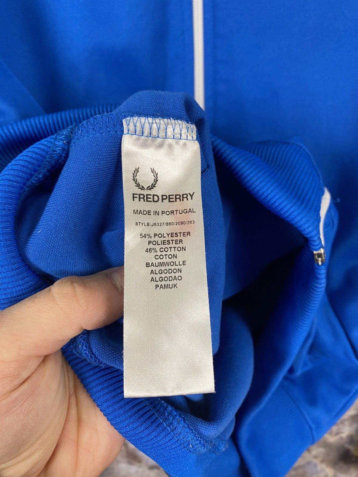 Fred Perry Men’s Fred Perry Sportswear Track Top Jacket Size M Size US M / EU 48-50 / 2 - 7 Thumbnail