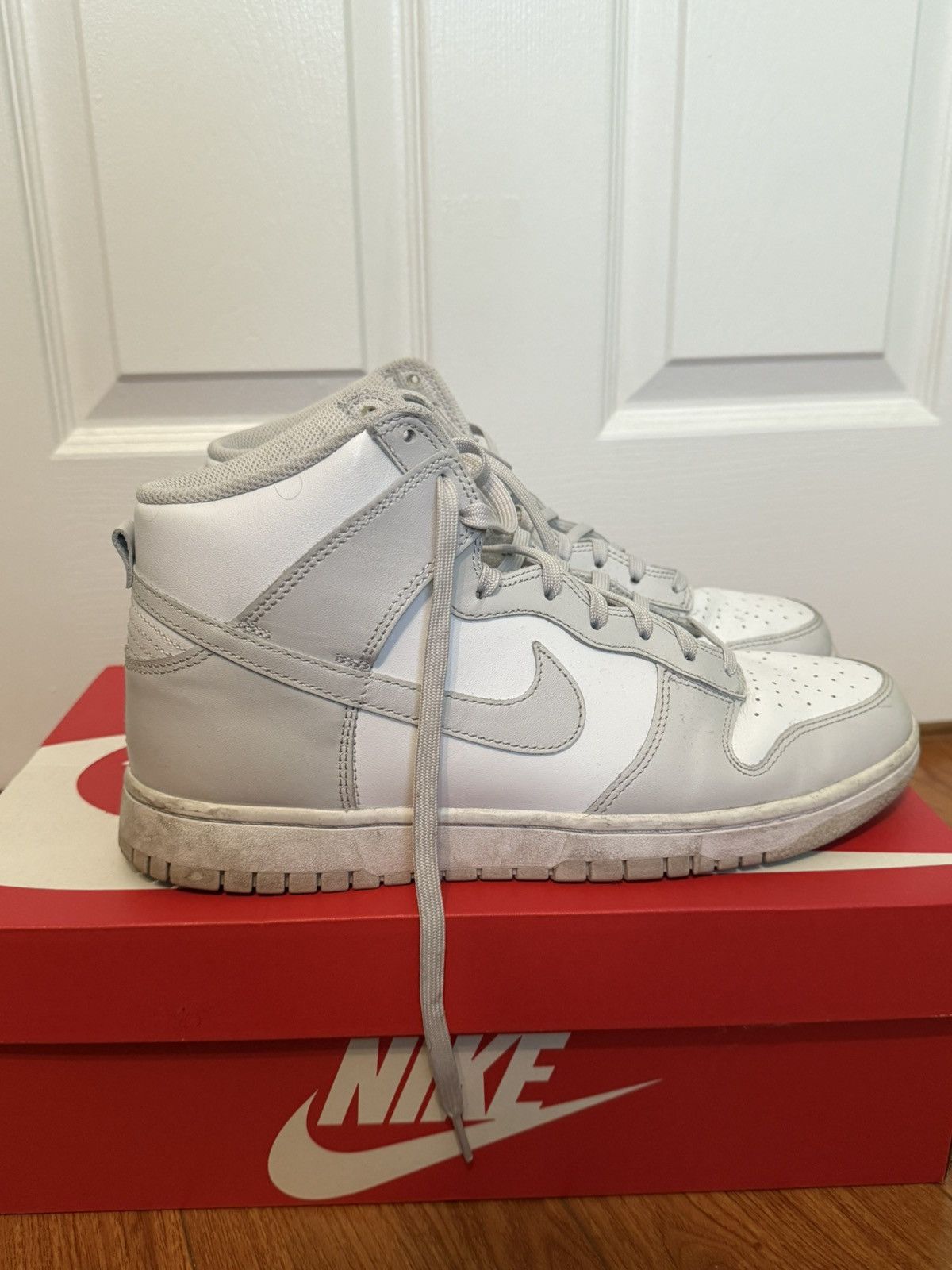 Nike Nike dunk high grey Size US 10 / EU 43 - 4 Thumbnail