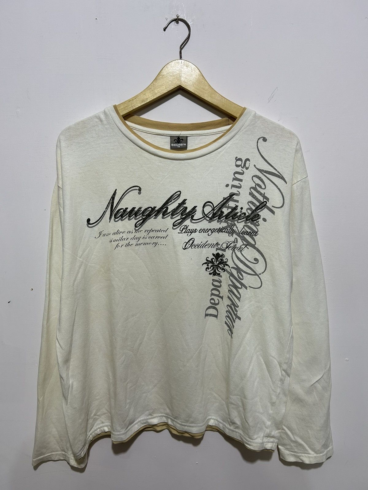 Beaumere Poem Long Sleeve lgb ifsixwasnine