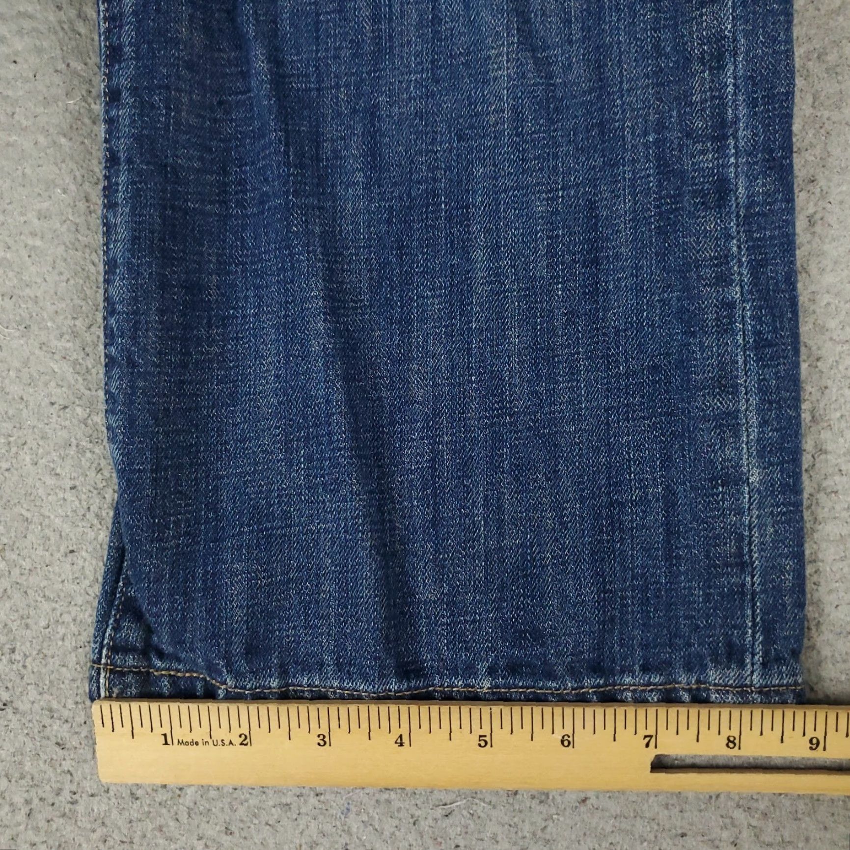 Levi's Levis 501 Jeans Men 38x30 Blue Denim Button Fly Straight Leg Regular Fit Casual Pants Size US 38 / EU 54 - 6 Thumbnail
