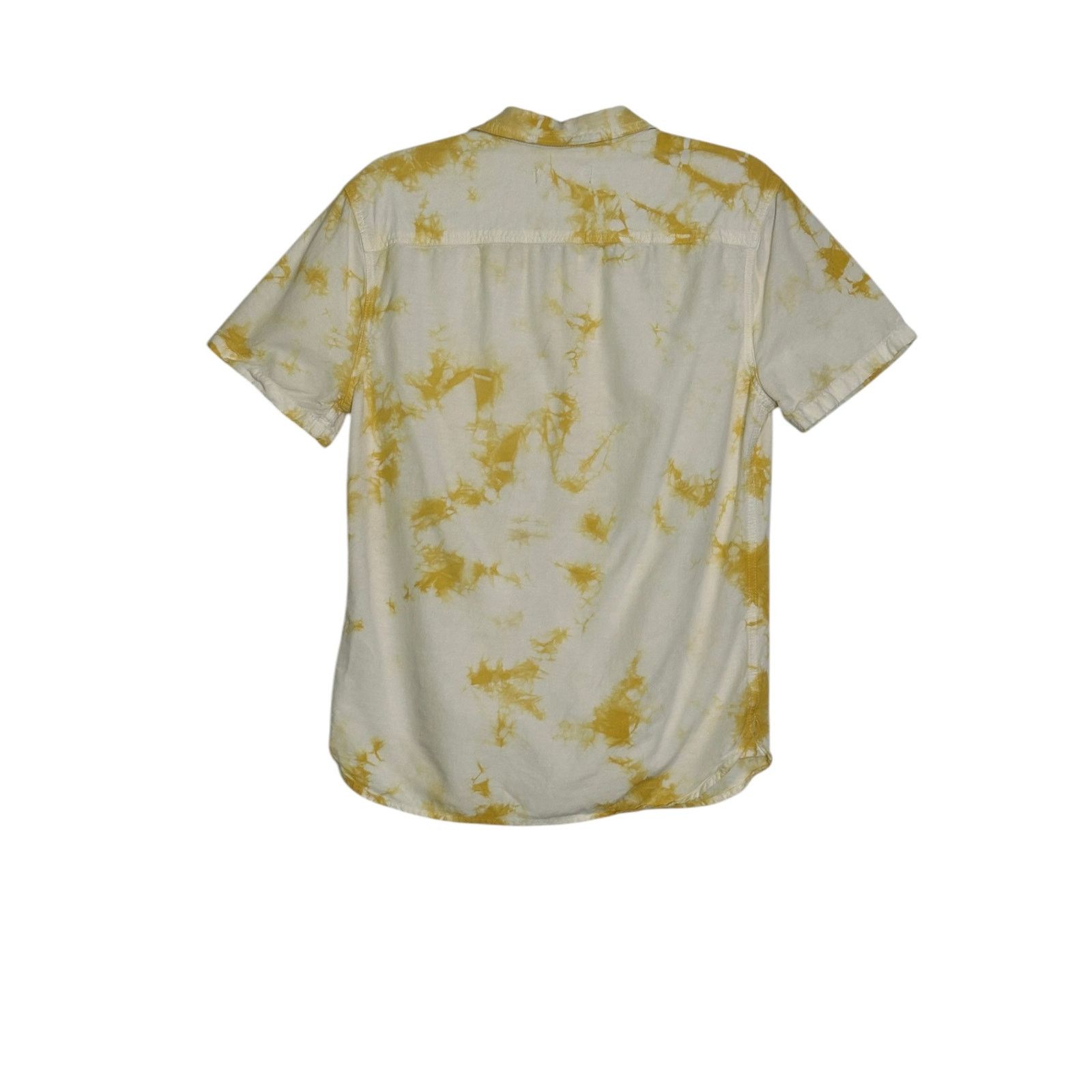Madewell Madewell yellow tie dye short-sleeve Perfect Shirt size s Size US S / EU 44-46 / 1 - 10 Thumbnail