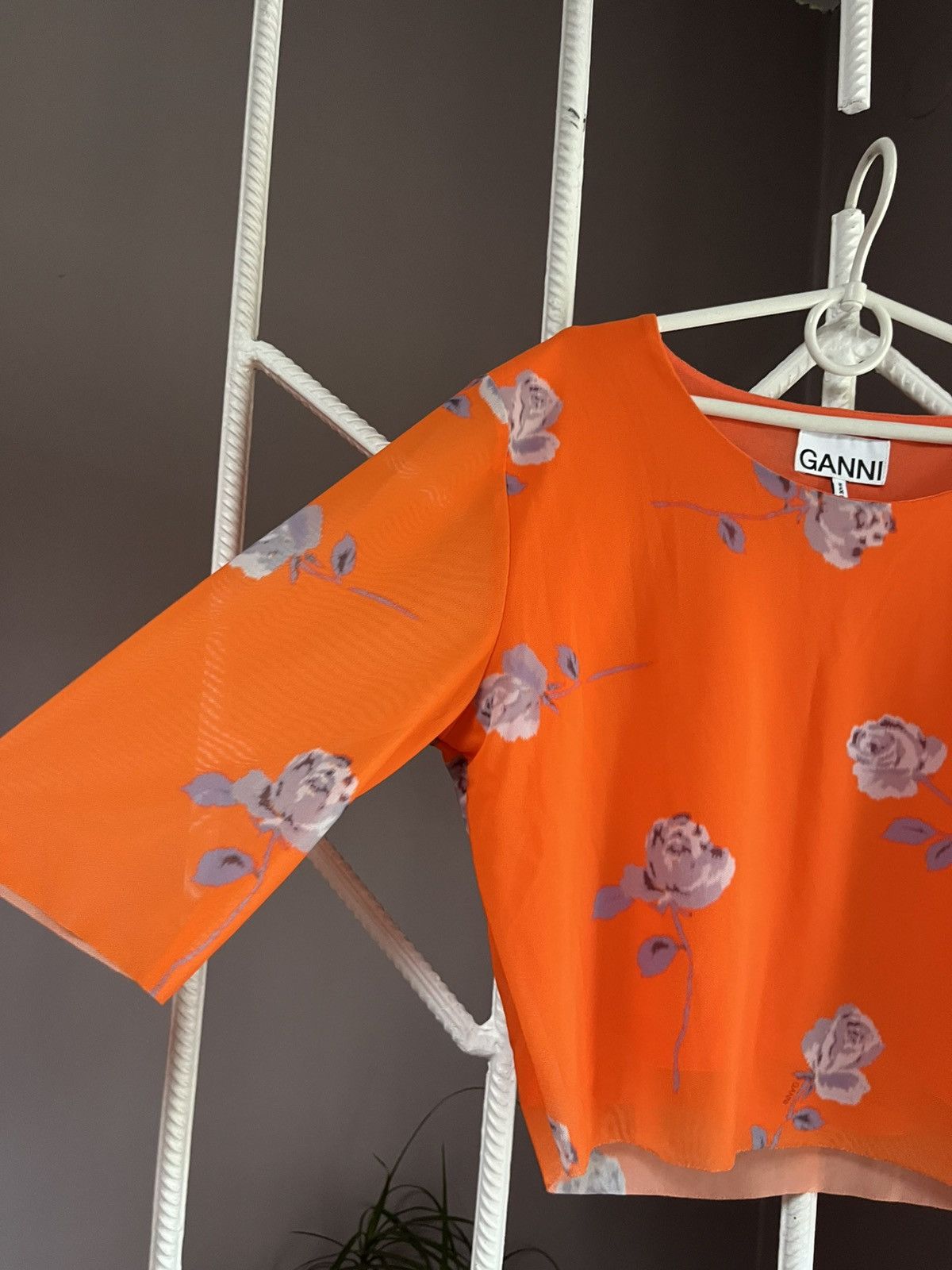 Ganni Ganni Flowers Top Size XS / US 0-2 / IT 36-38 - 5 Thumbnail