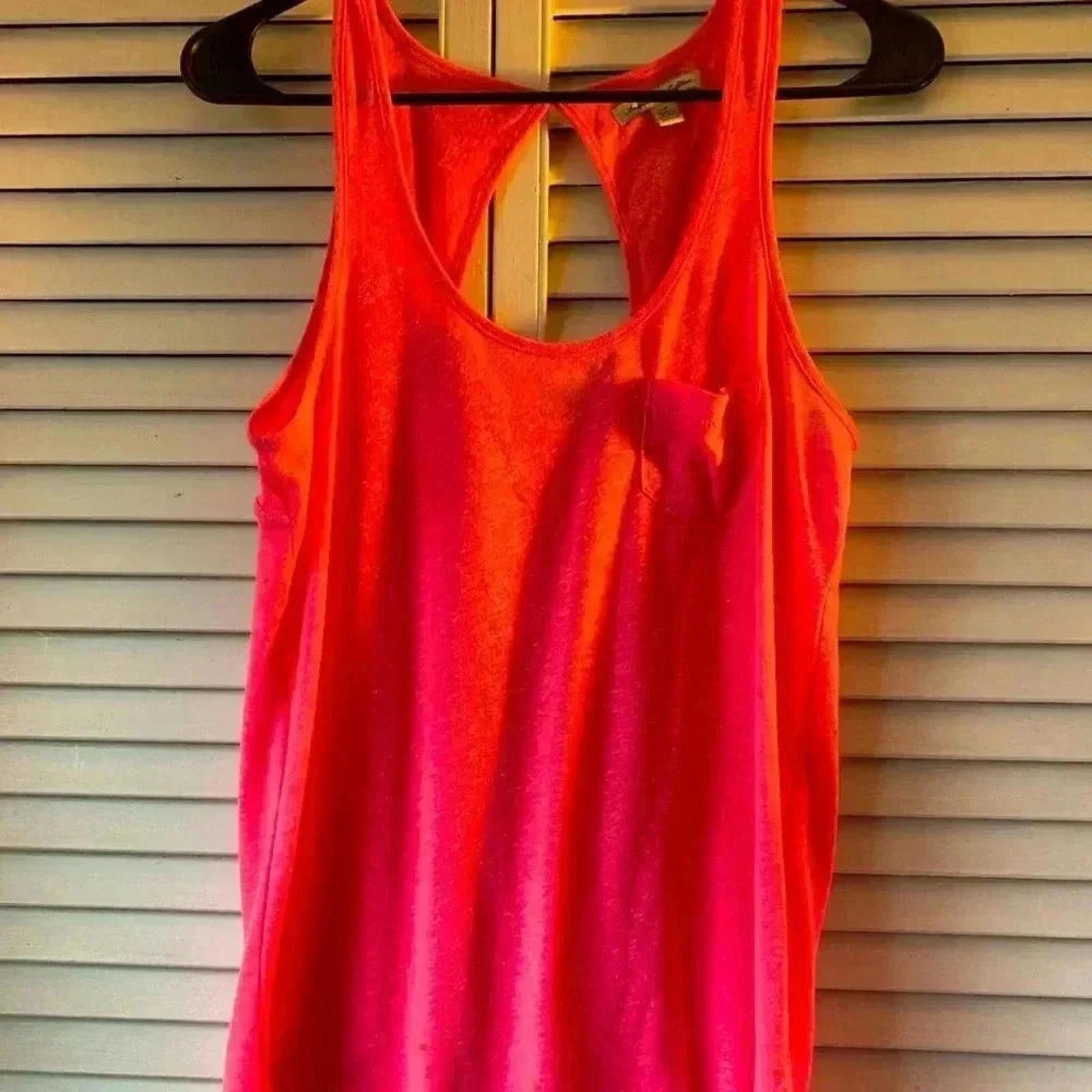 Designer Stylish Pink Pocket Tank Top Size S / US 4 / IT 40 - 3 Thumbnail