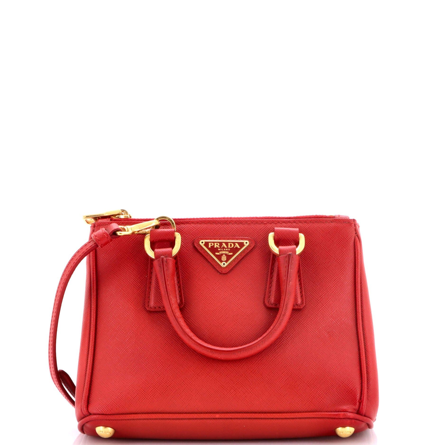 Prada Galleria Double Zip Tote Size ONE SIZE - 1 Thumbnail