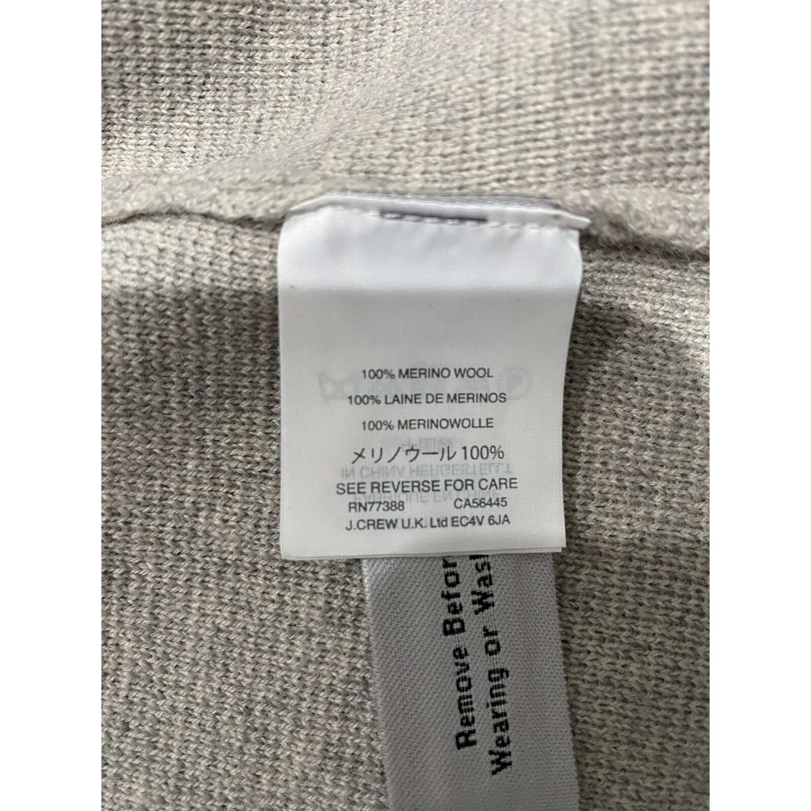 J.Crew J. Crew Women 100% Merino Wool Jacket Cardigan Small A001713 Size S / US 4 / IT 40 - 5 Thumbnail