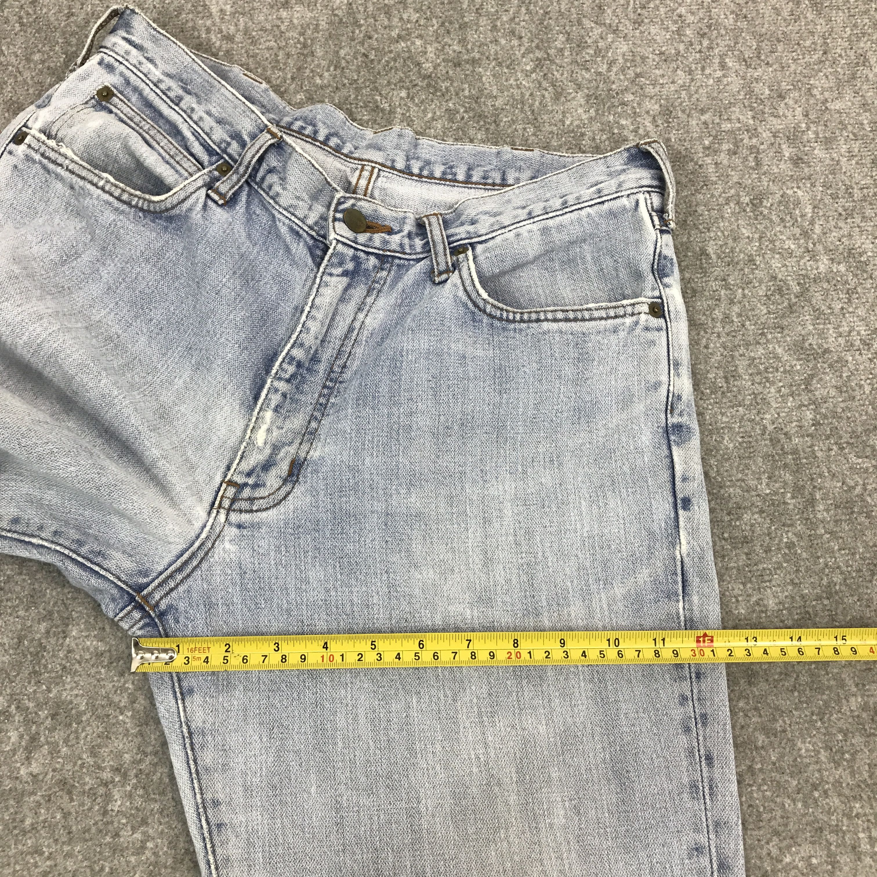 Wrangler wrangler baggy light wash jeans denim pants Size US 32 / EU 48 - 11 Thumbnail