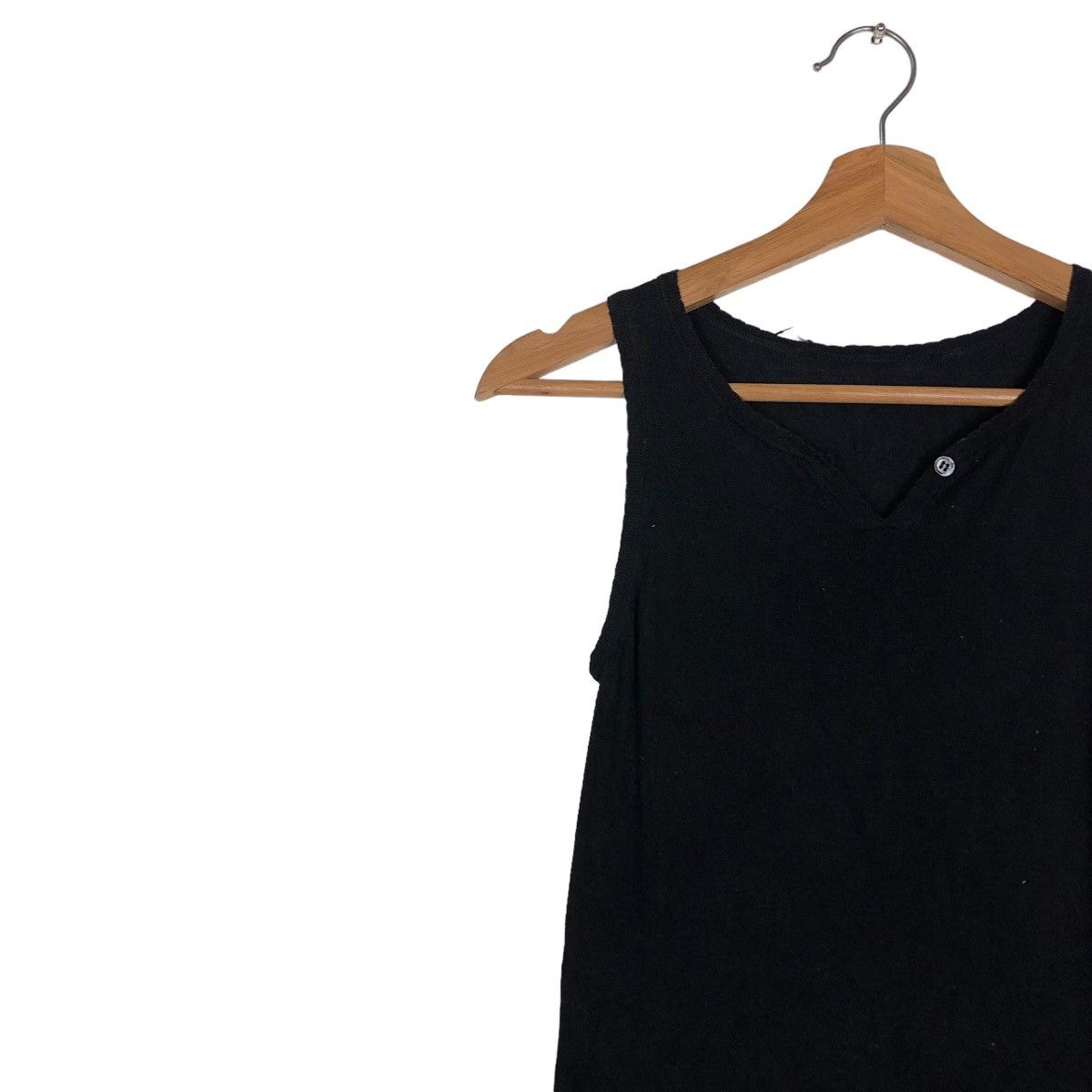 agnes b. 🔥 Vtg Long Blouse Agnes B. made in France Rich Black Size M / US 6-8 / IT 42-44 - 7 Thumbnail