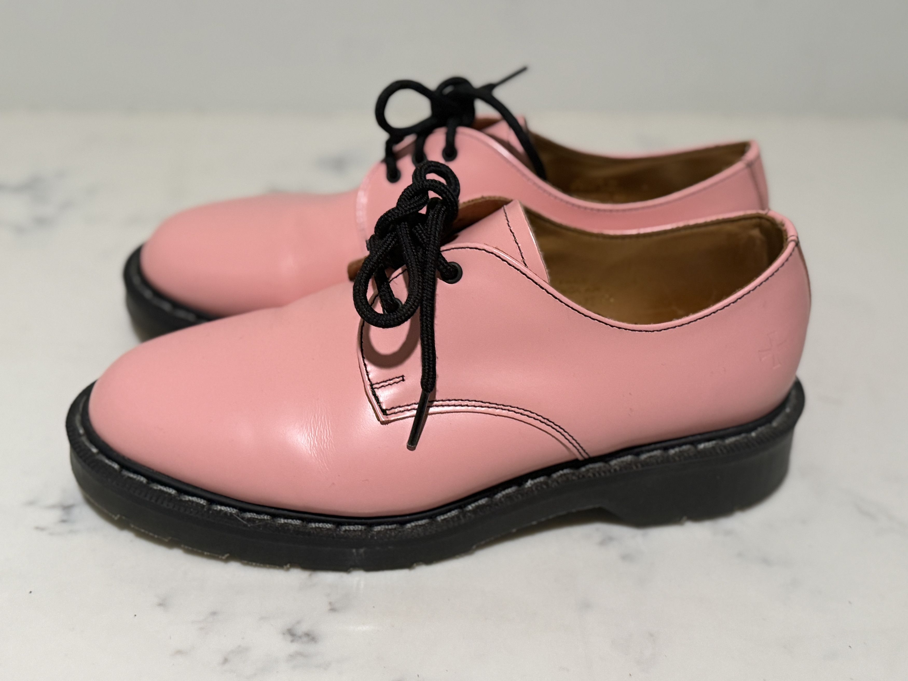 Noah × Solovair Noah x Solovair Gibson Shoe 3-Eye Blush Pink Oxfords Size US 6 / IT 36 - 3 Thumbnail