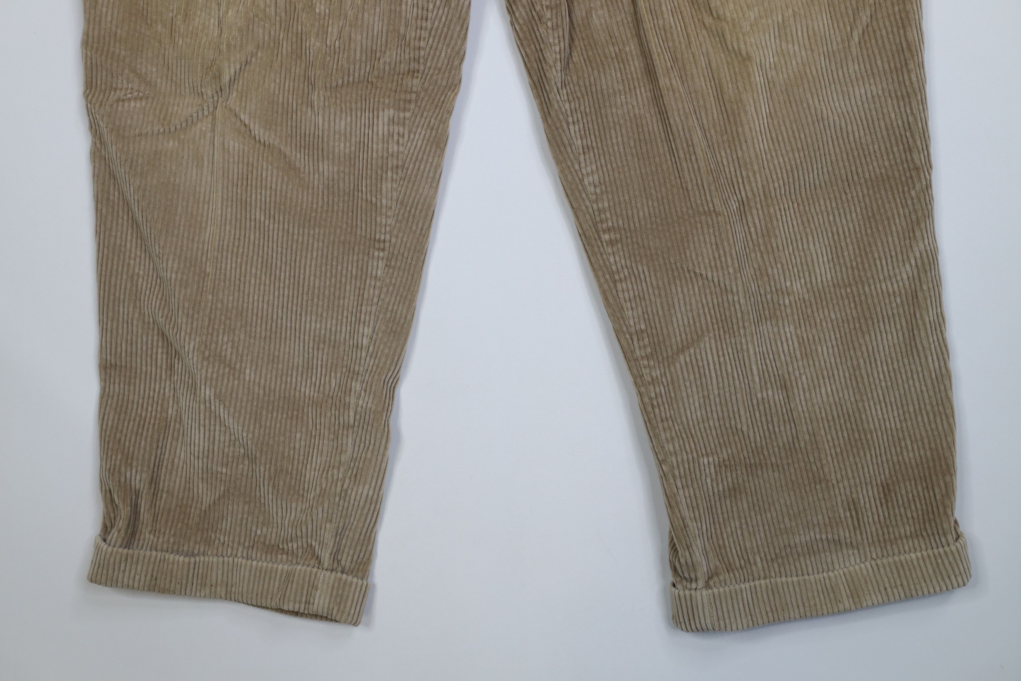 Vintage Vintage 90s Streetwear Loose Fit Wide Leg Corduroy Pants Size US 36 / EU 52 - 4 Thumbnail