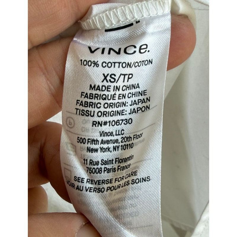 Vince Vince Off-White Shrunken Blazer- Size XS - EUC Chic Workwear Size XS / US 0-2 / IT 36-38 - 4 Thumbnail