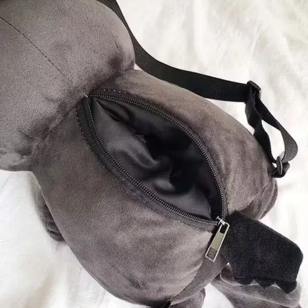Japanese Brand Black Pikachu backpacks Size ONE SIZE - 4 Thumbnail