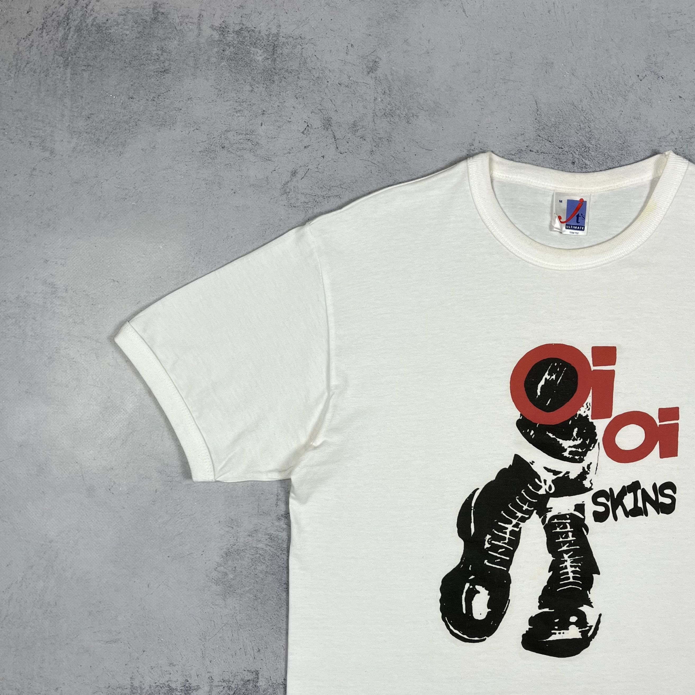 Band Tees Vintage OI OI Skins Rare Punk T Shirt 90’s Size US M / EU 48-50 / 2 - 5 Thumbnail