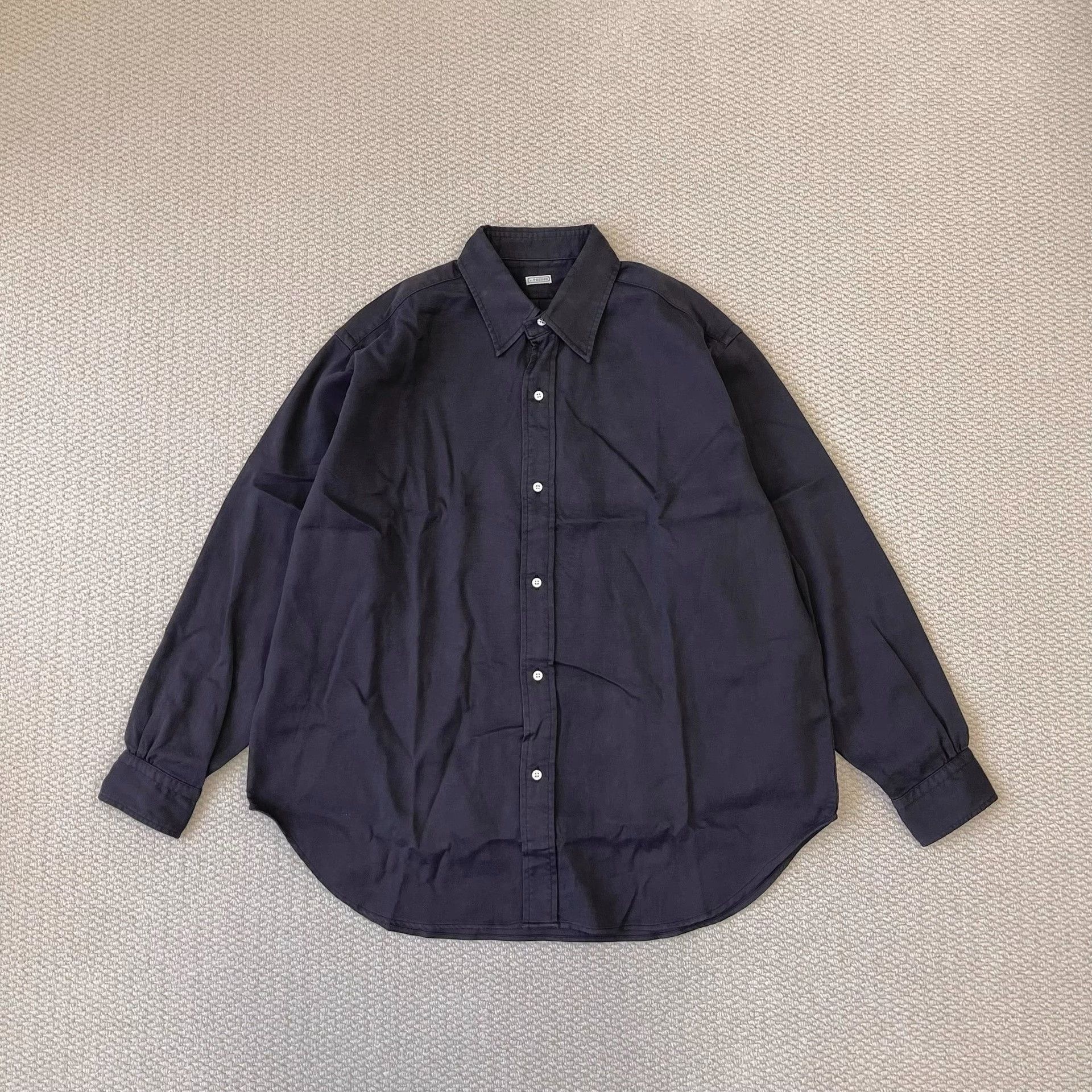 A.PRESSE A.PRESSE Double Weave Twill Regular Shirt Size US M / EU 48-50 / 2 - 2 Thumbnail