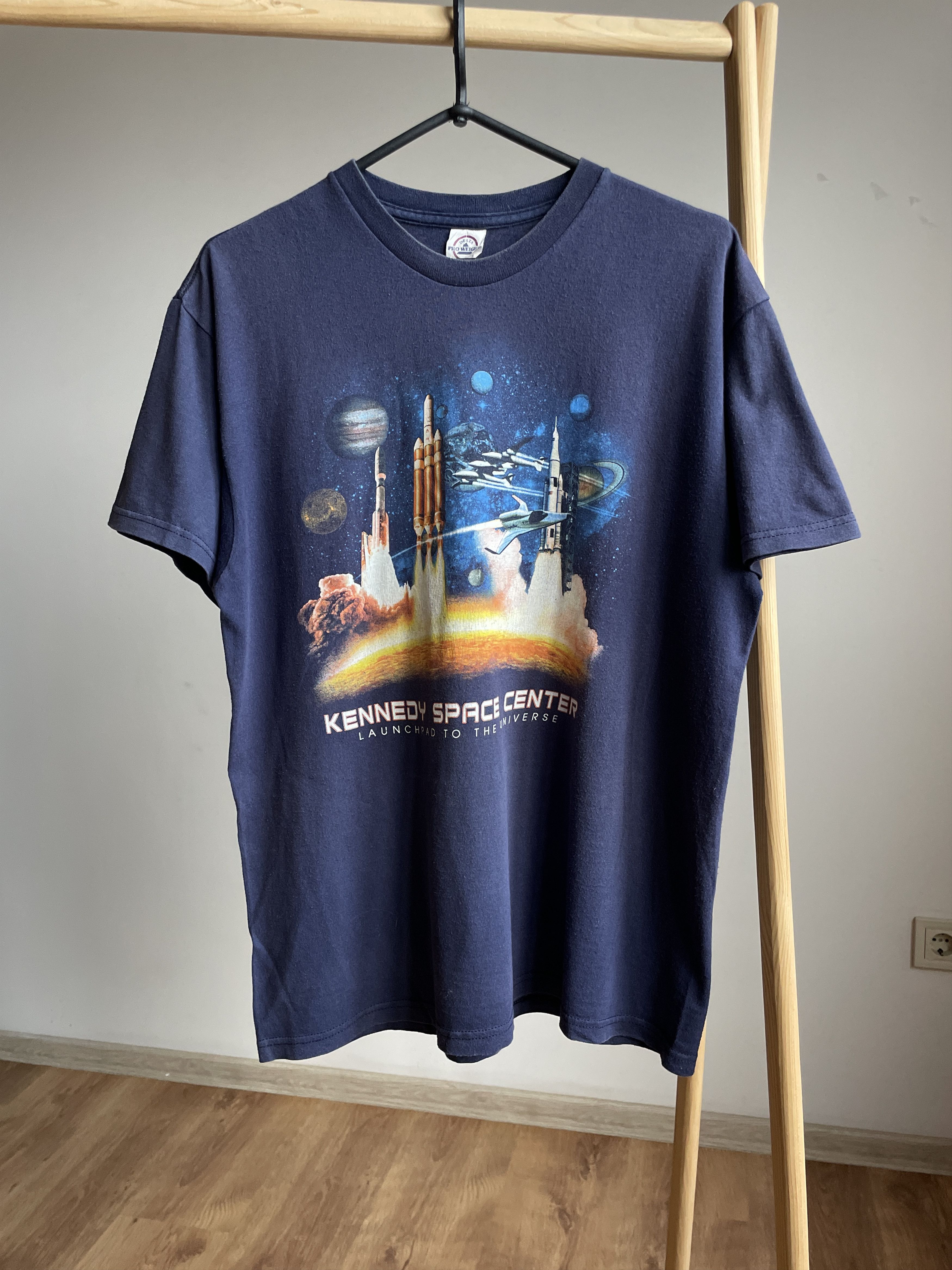 Vintage Kennedy Space Center Vintage 90's T-Shirt Size M Size US M / EU 48-50 / 2 - 1 Thumbnail