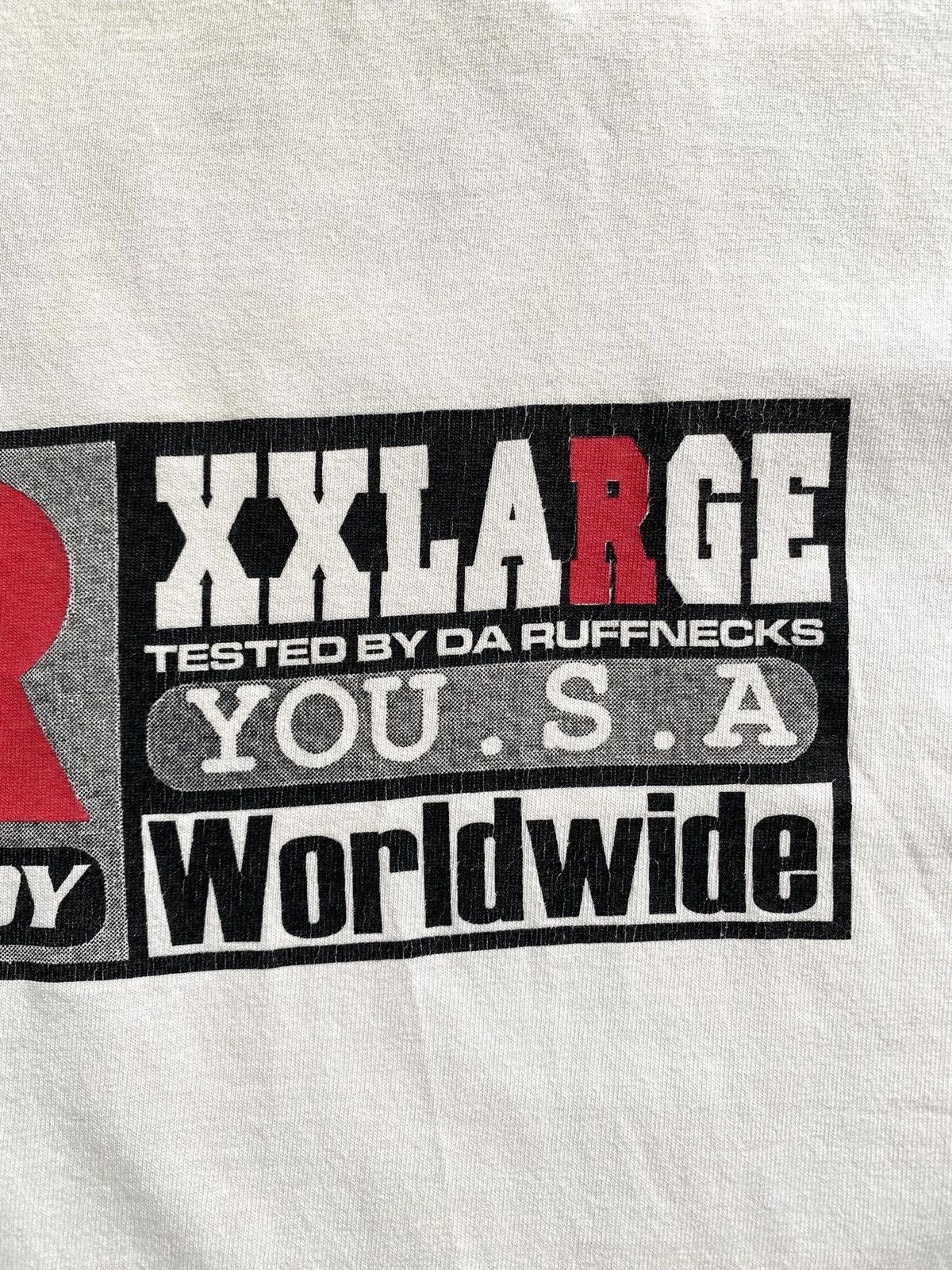 Rap Tees Y2K Vintage Rudeboy USA Tee Shirt Hip Hop Style Vision Size US XL / EU 56 / 4 - 4 Thumbnail