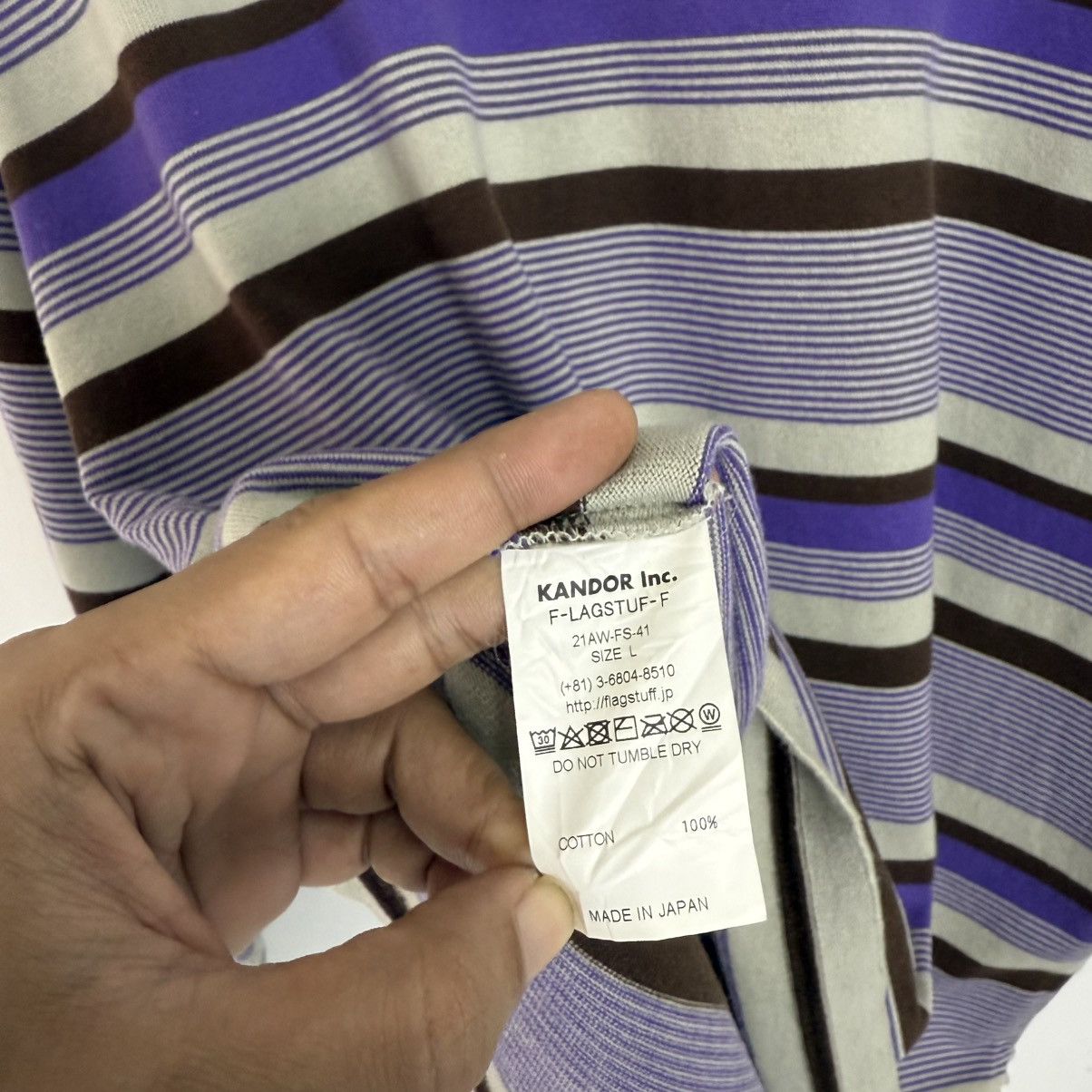 Flagstuff Flagstuff Rugby Shirt. Size US L / EU 52-54 / 3 - 7 Thumbnail
