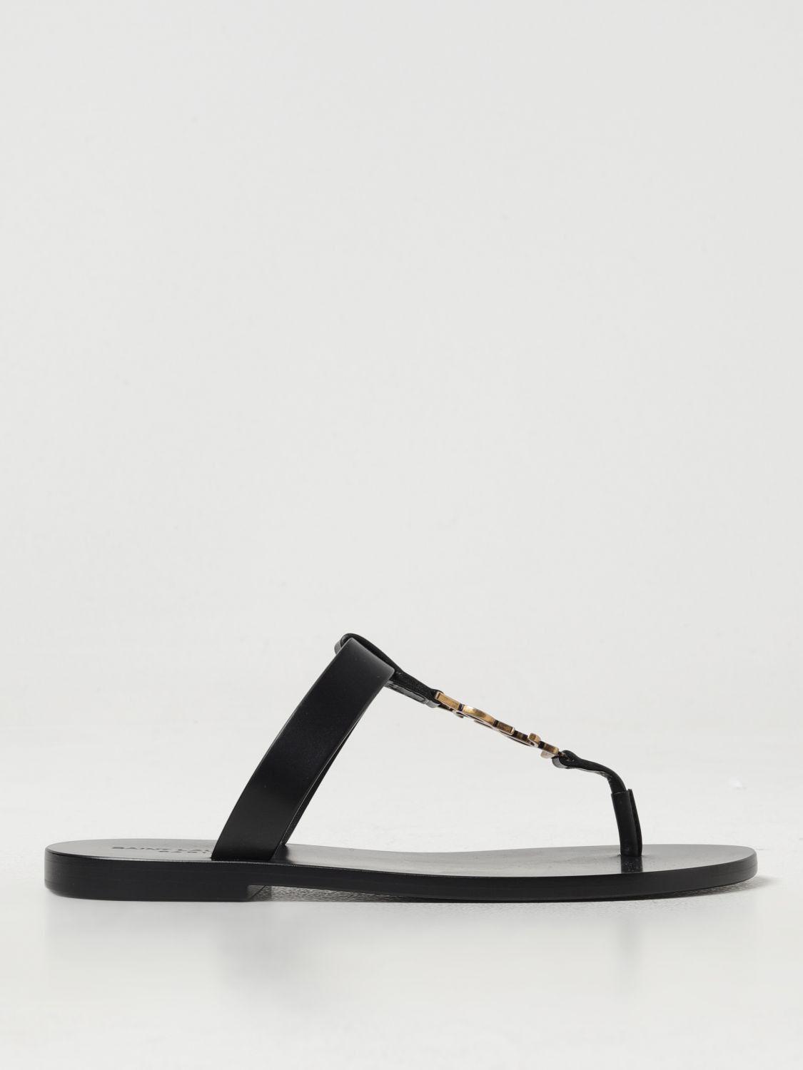 image of Saint Laurent Paris Saint Laurent Sandals Men Black (Size 12)