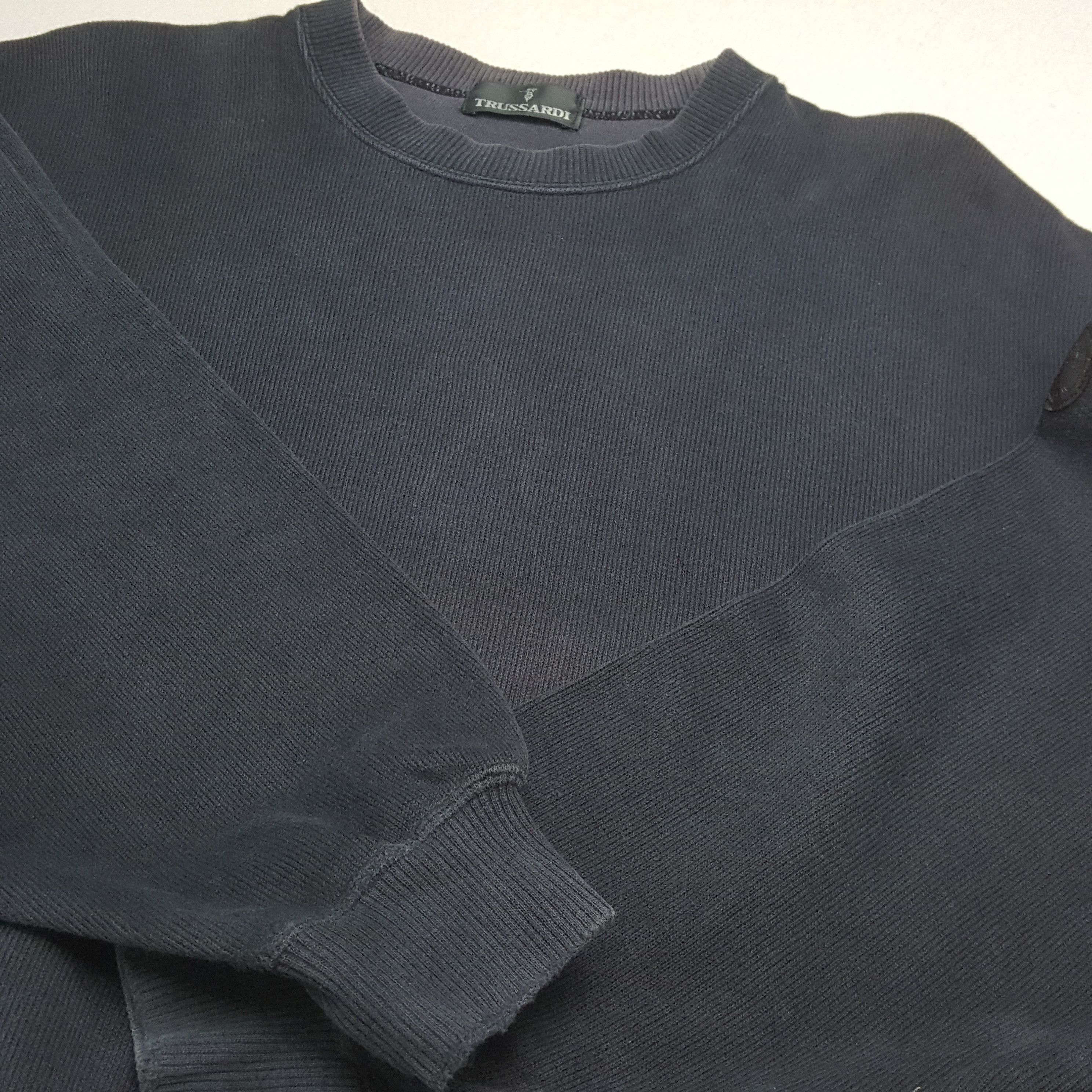 Trussardi Trussardi Spellout Design Sweatshirt 33 Size US XL / EU 56 / 4 - 7 Thumbnail